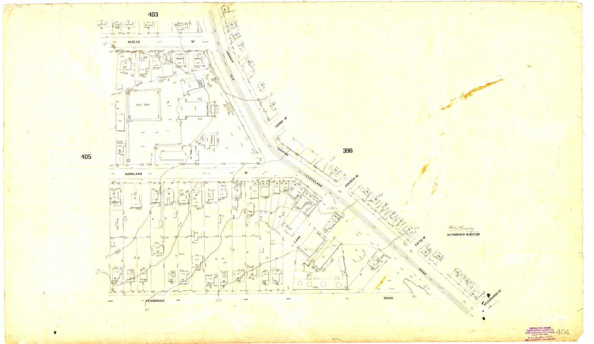 Detail Plan 404 