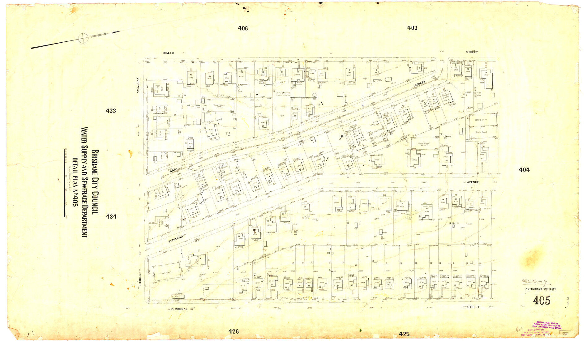 Detail Plan 405 