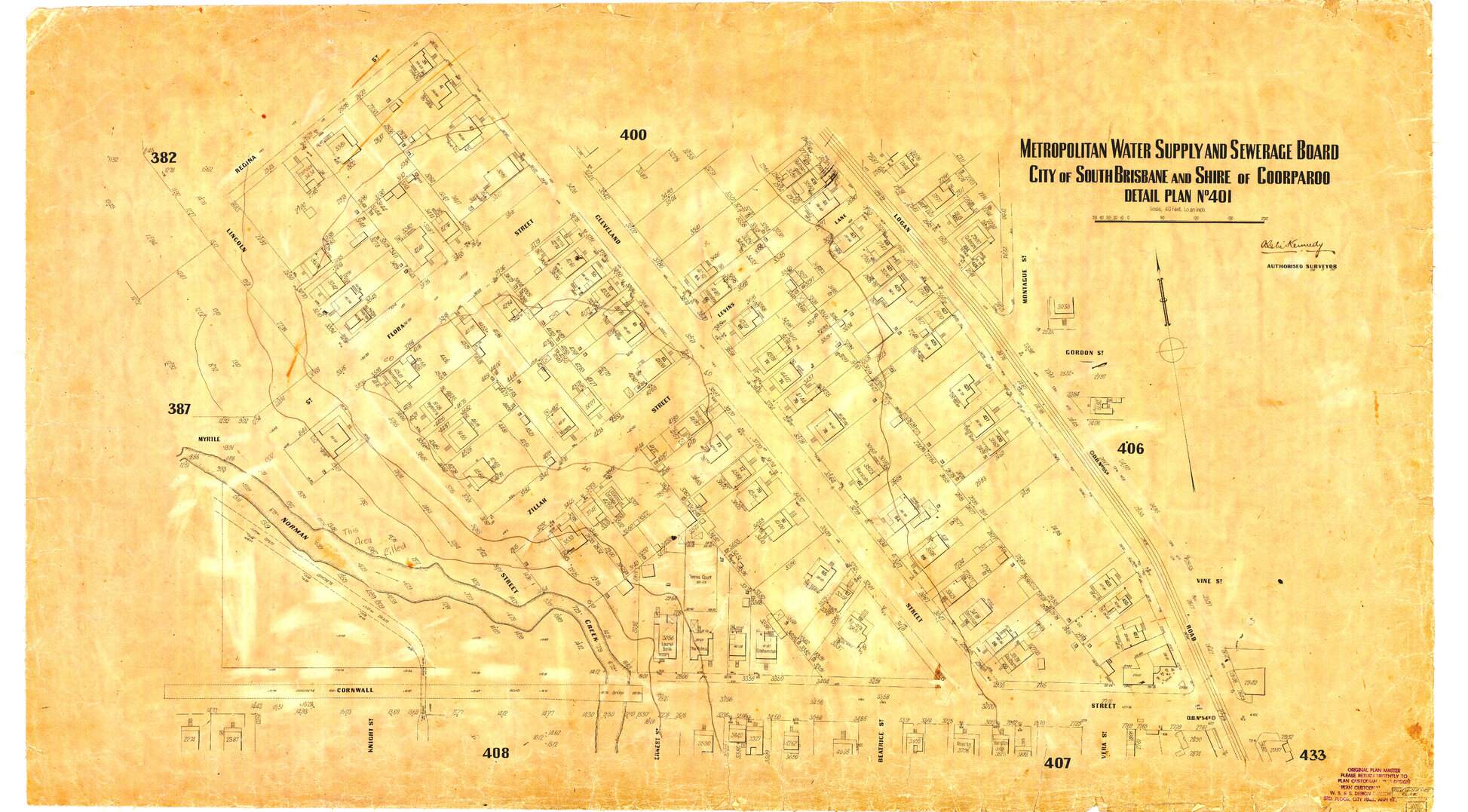 Detail Plan 401 