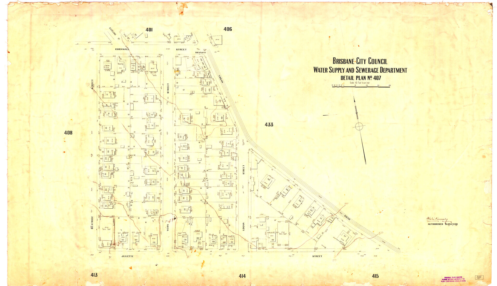 Detail Plan 407 