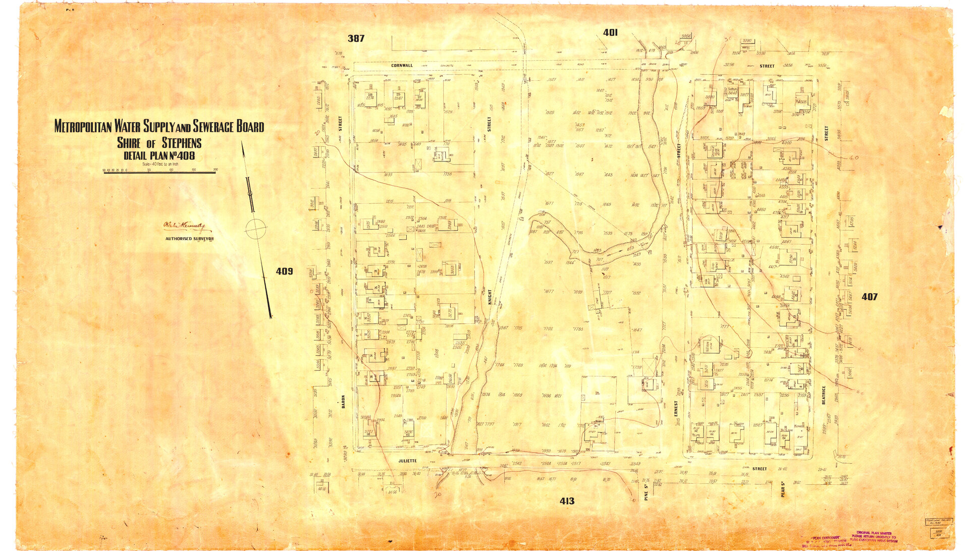 Detail Plan 408 