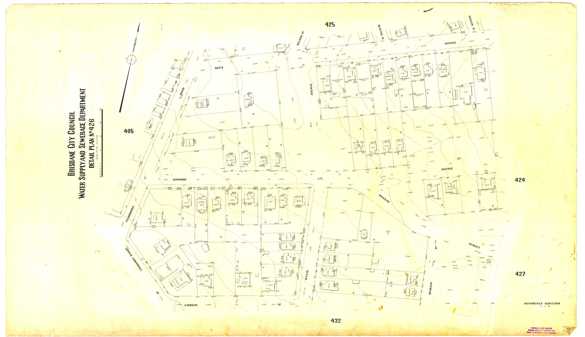 Detail Plan 426 