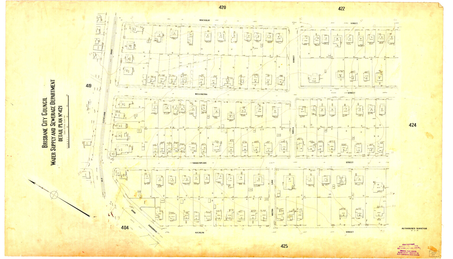 Detail Plan 421 