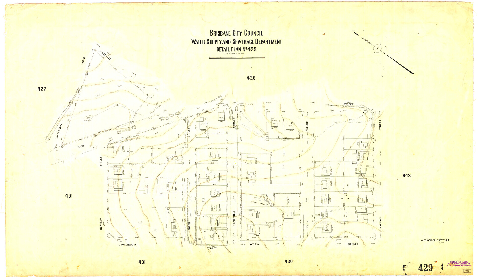Detail Plan 429 