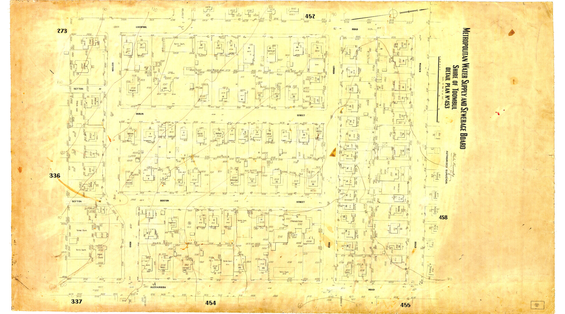 Detail Plan 453 