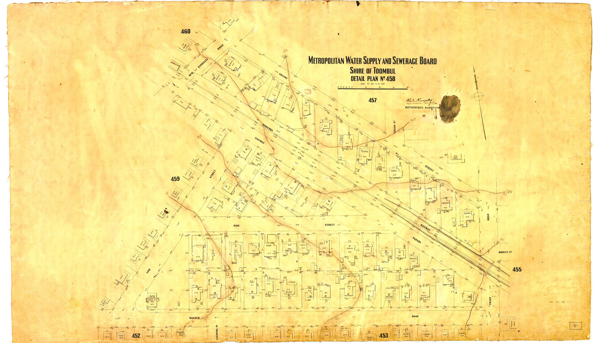 Detail Plan 458 