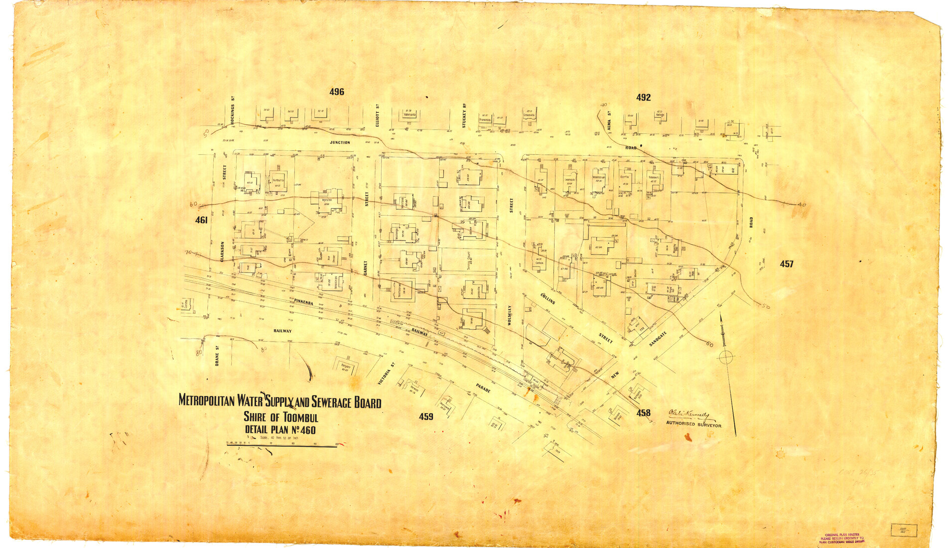 Detail Plan 460 