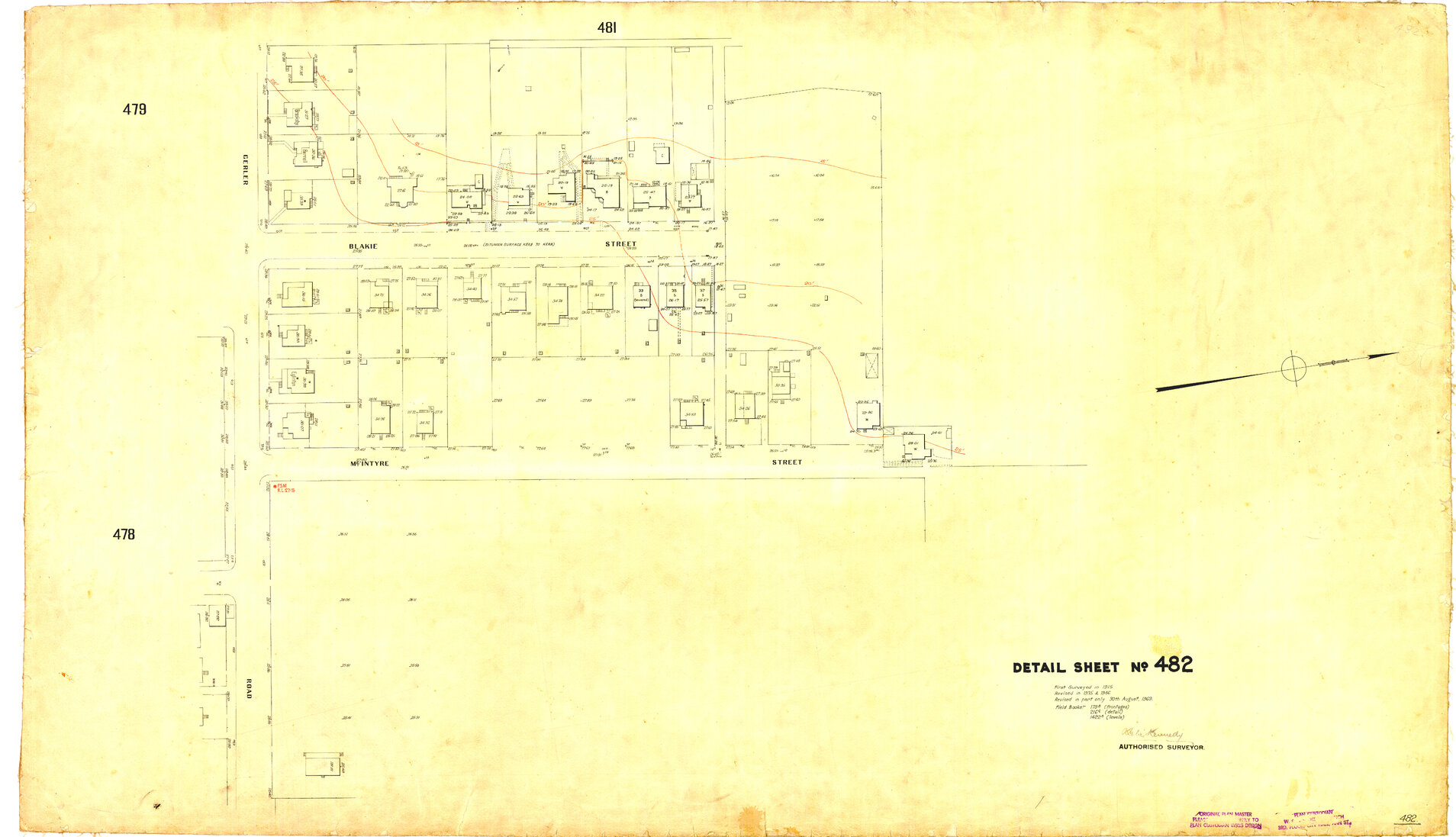 Detail Plan 482 
