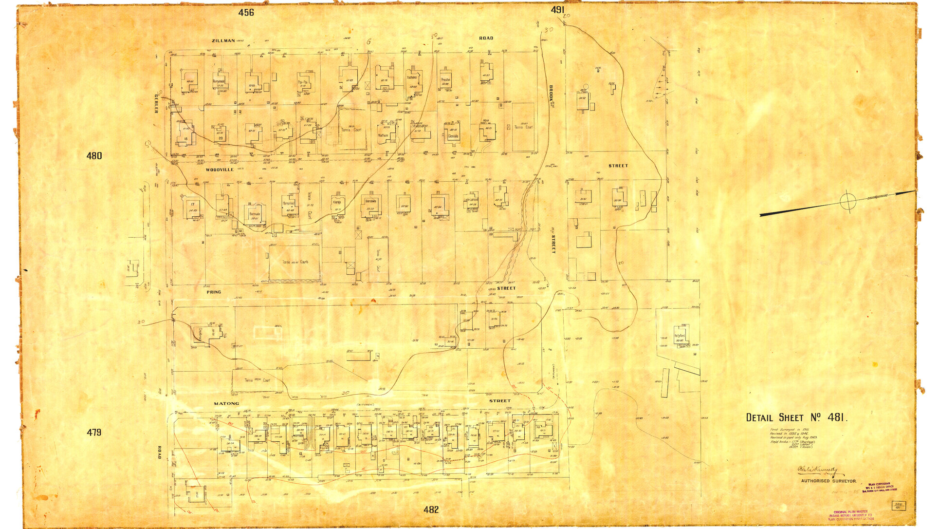 Detail Plan 481 