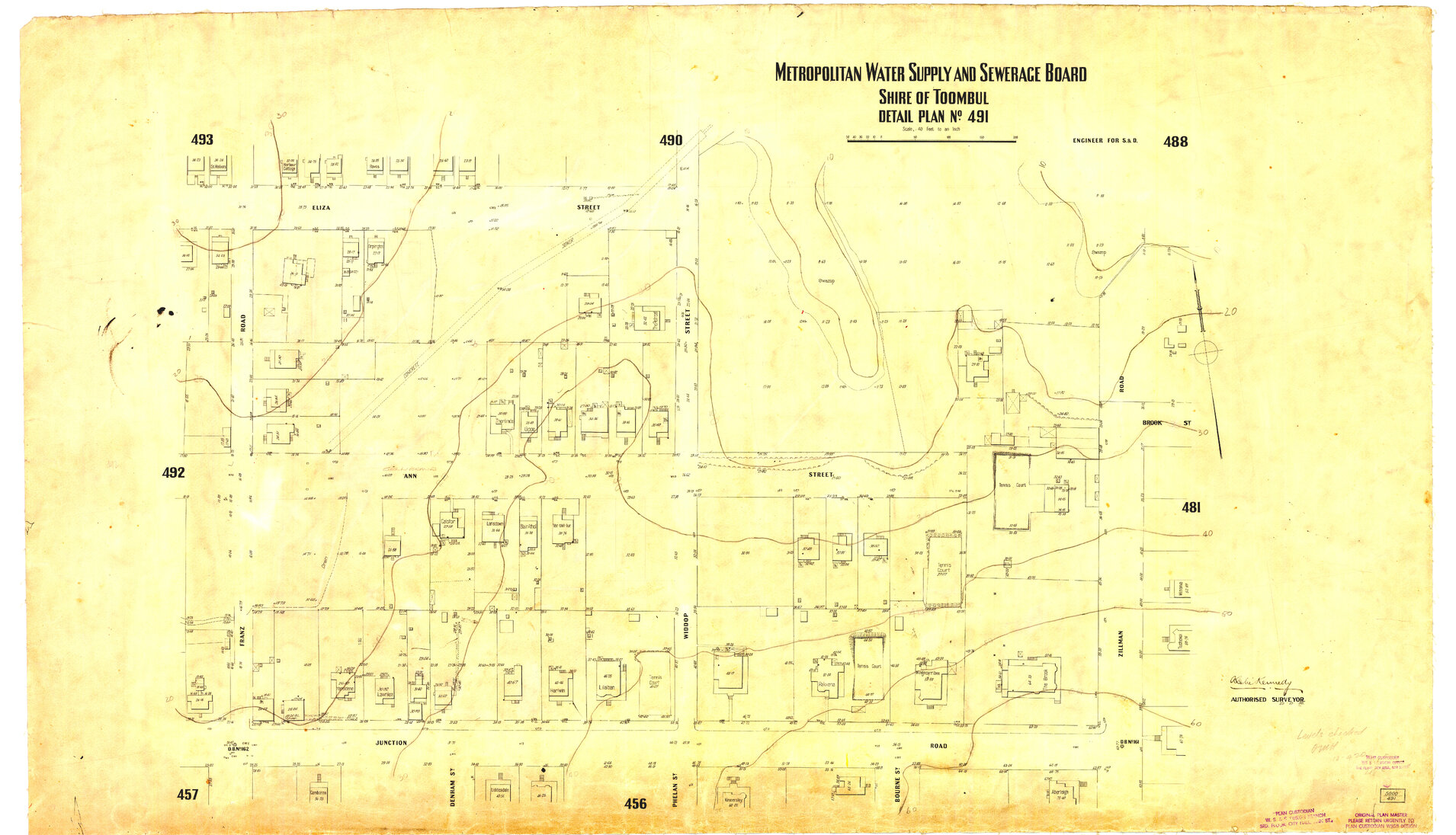 Detail Plan 491 