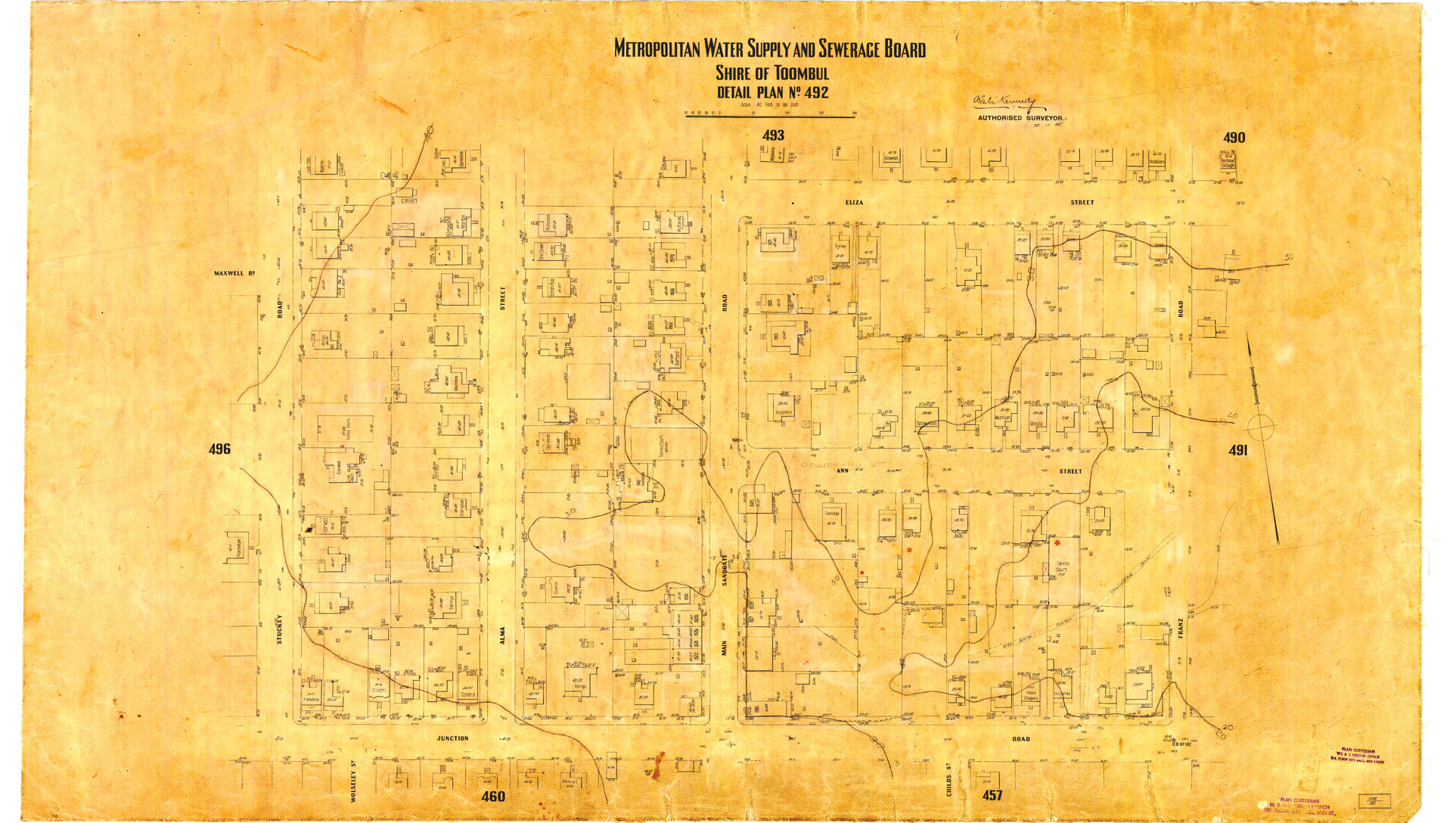 Detail Plan 492 