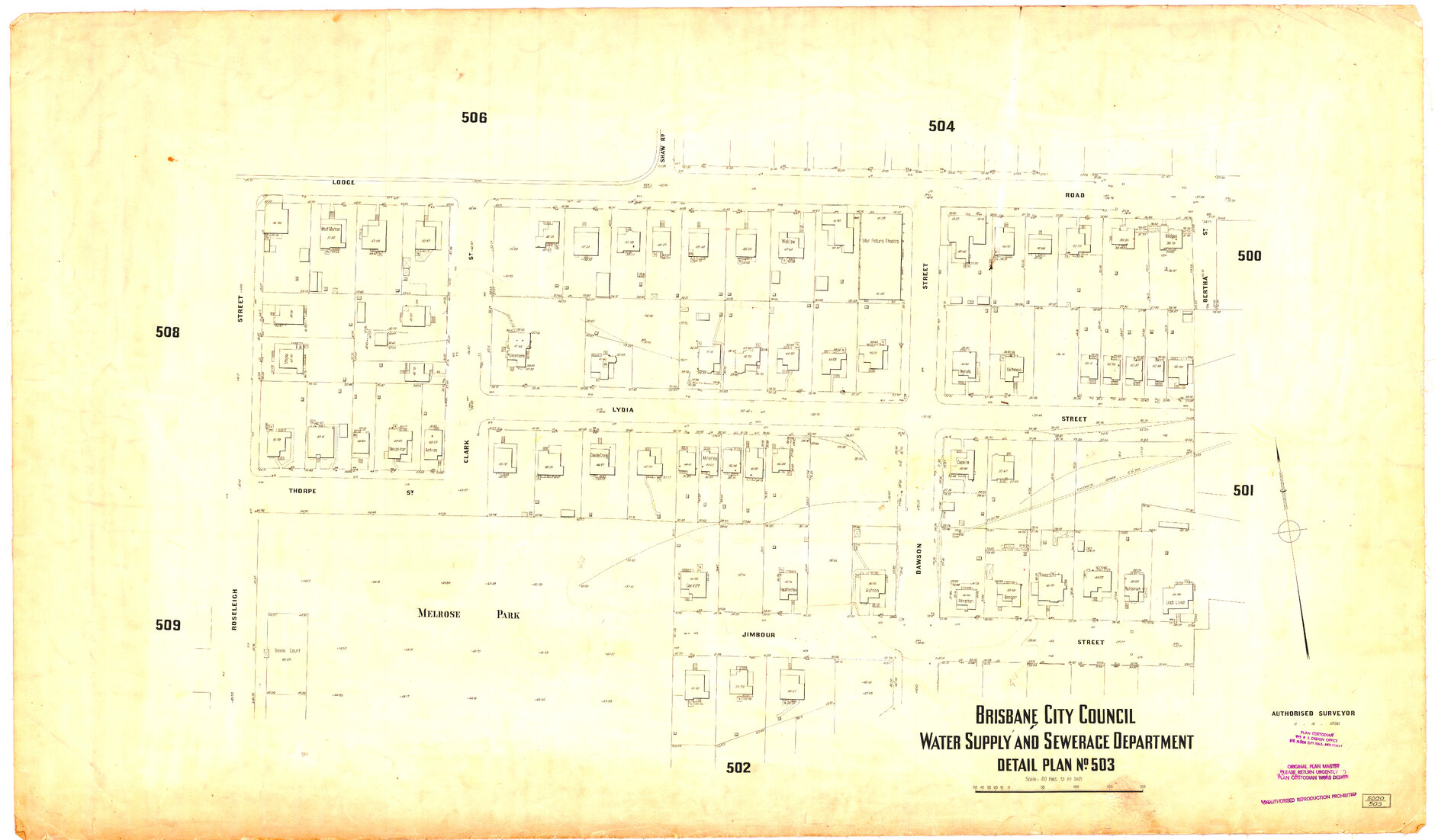 Detail Plan 503 