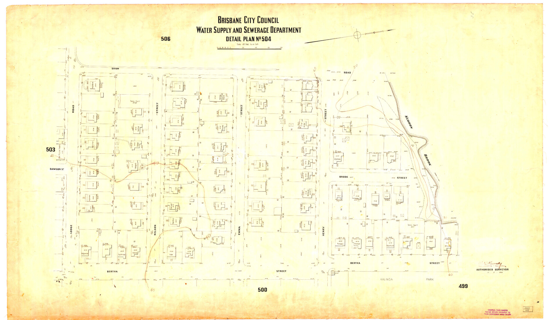 Detail Plan 504 
