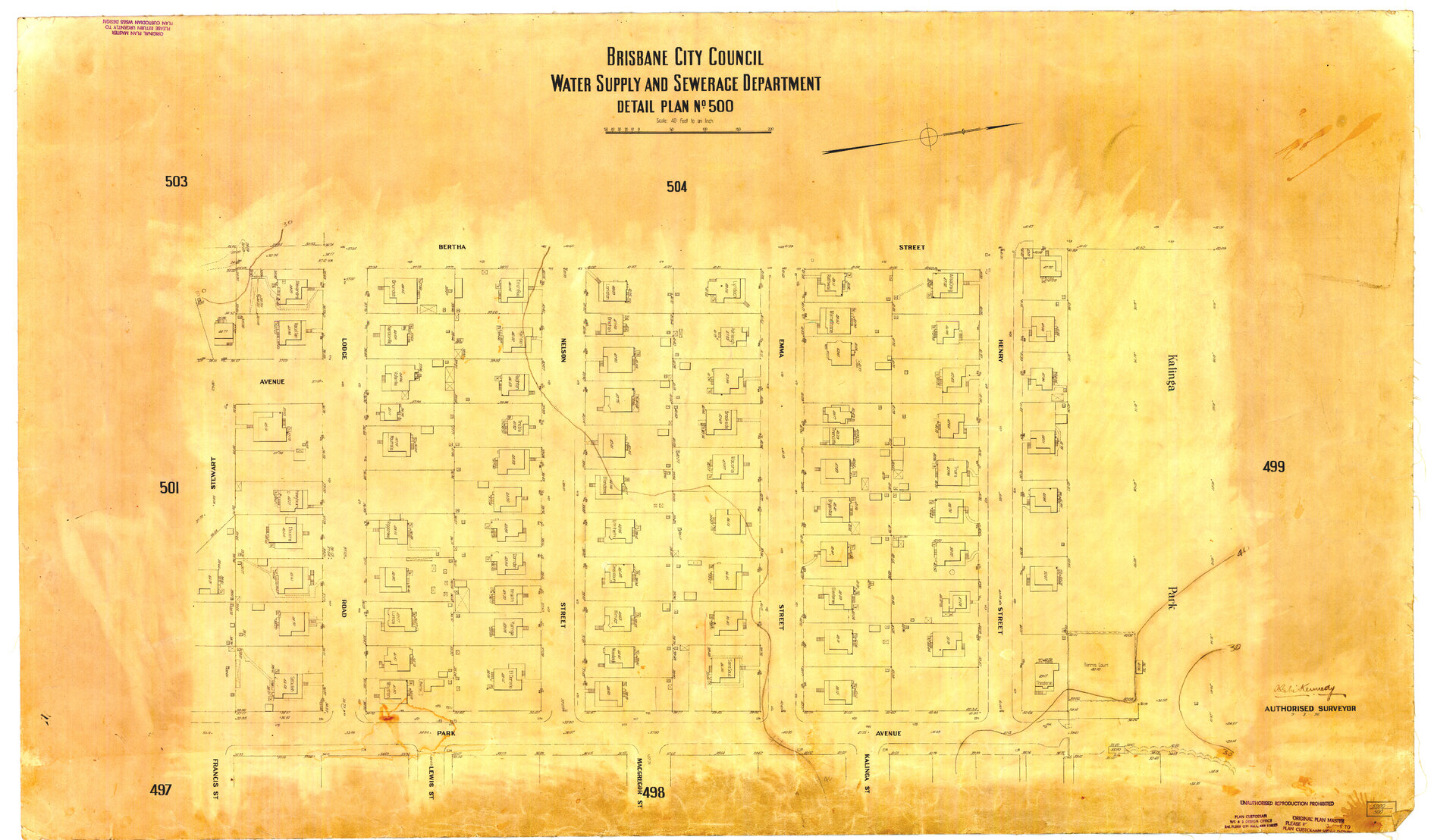 Detail Plan 500 
