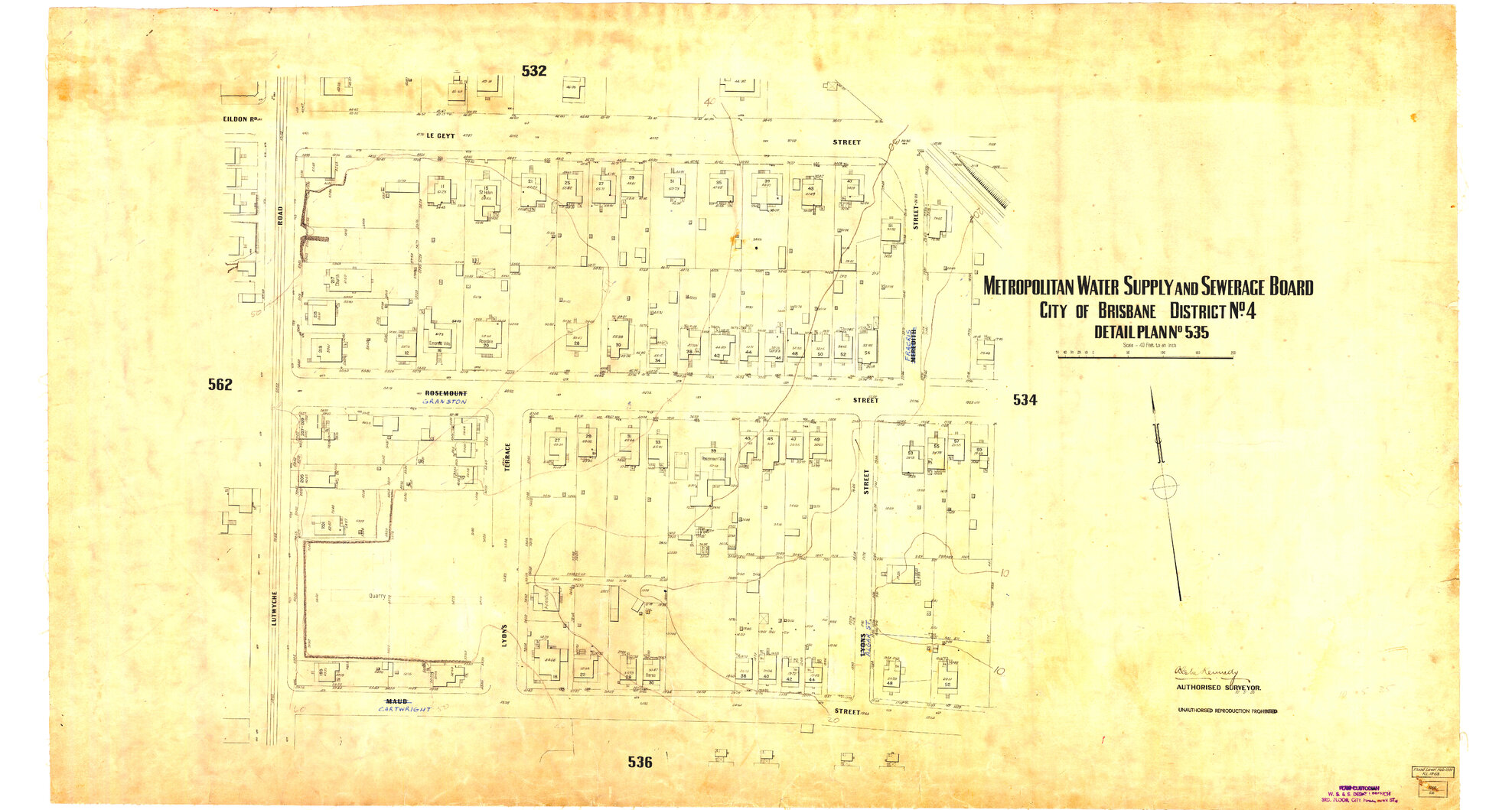 Detail Plan 535 