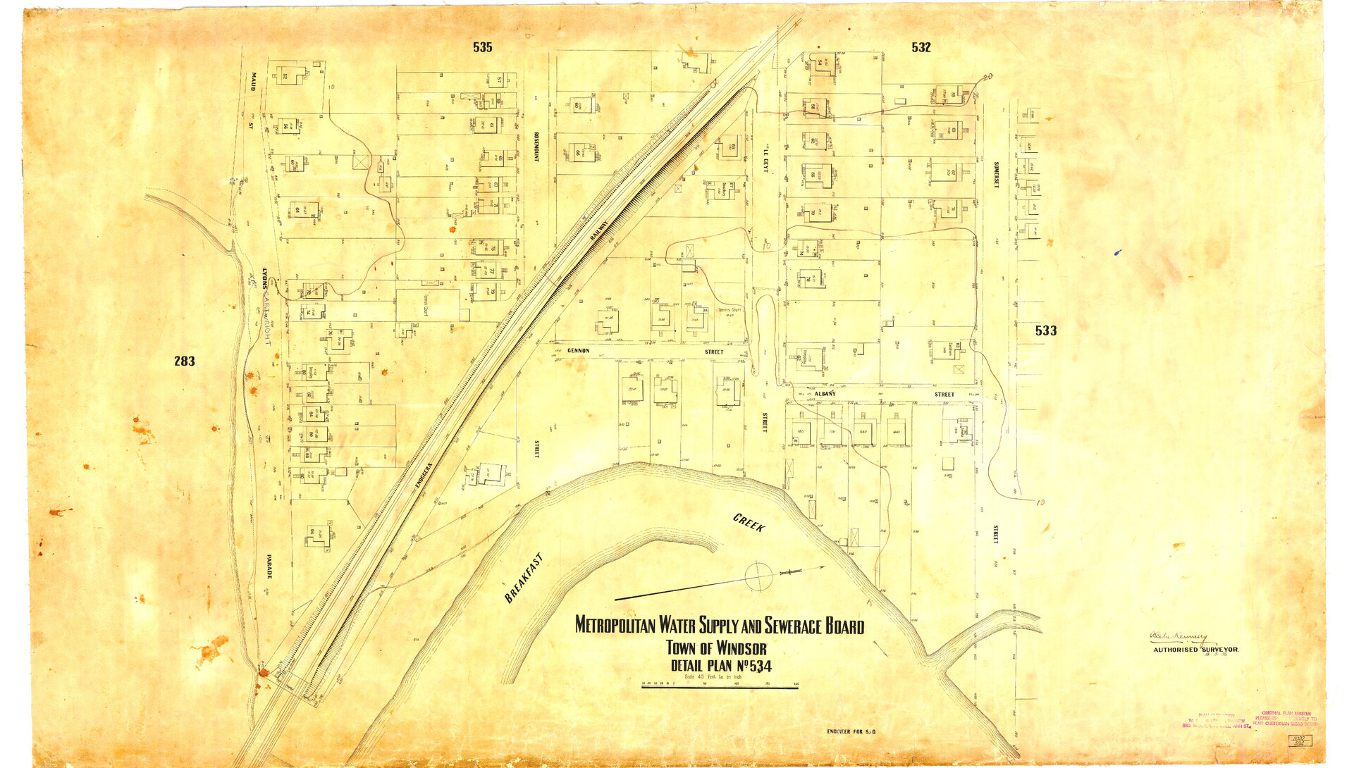 Detail Plan 534 