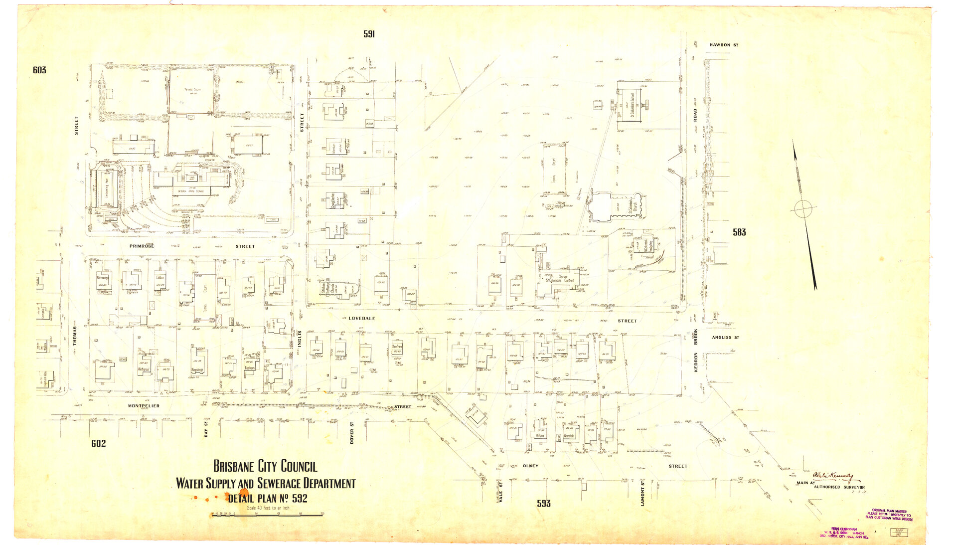 Detail Plan 592