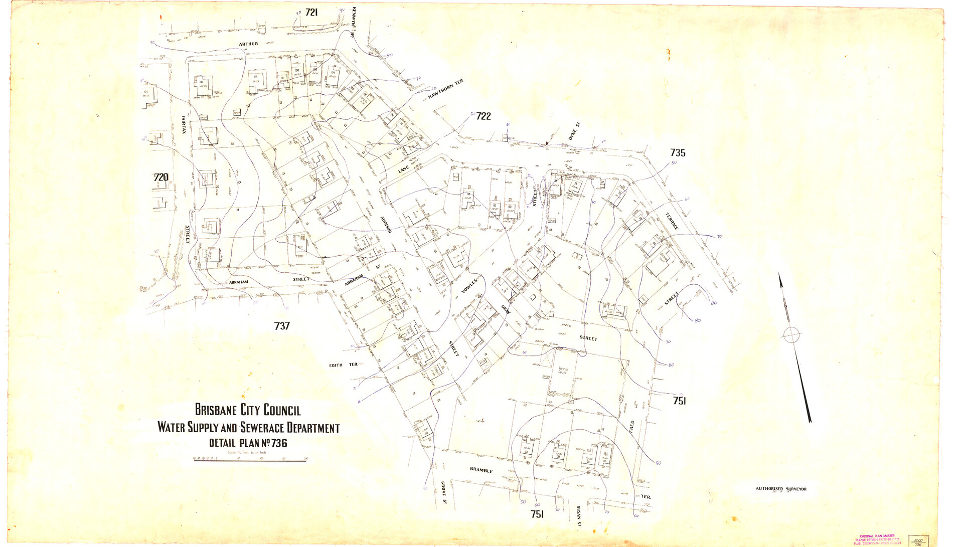 Detail Plan 736