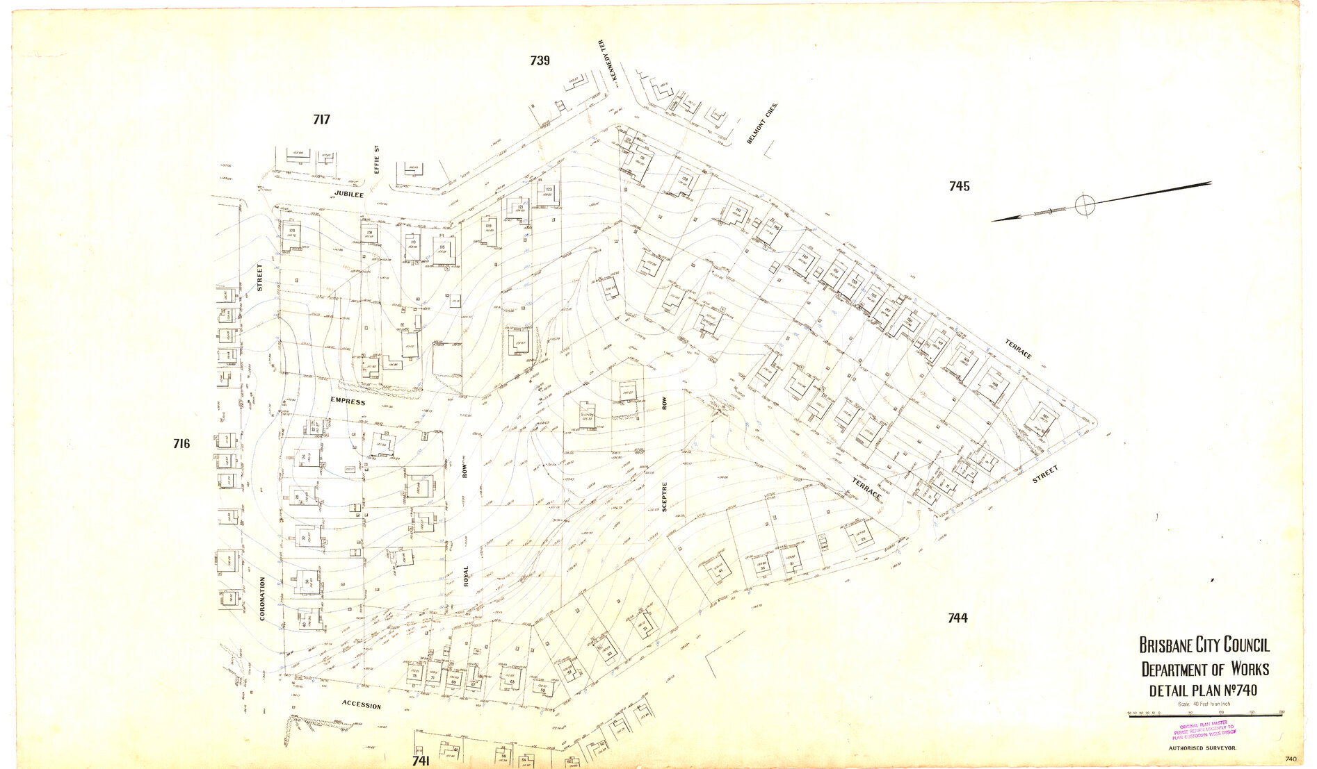 Detail Plan 740