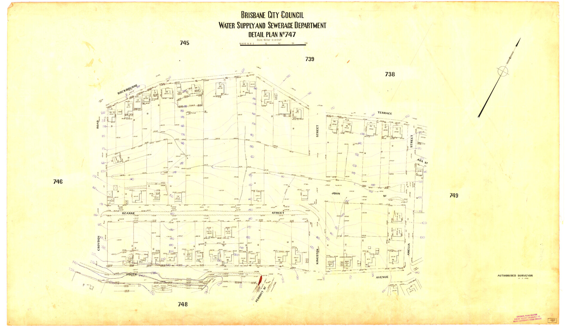 Detail Plan 747