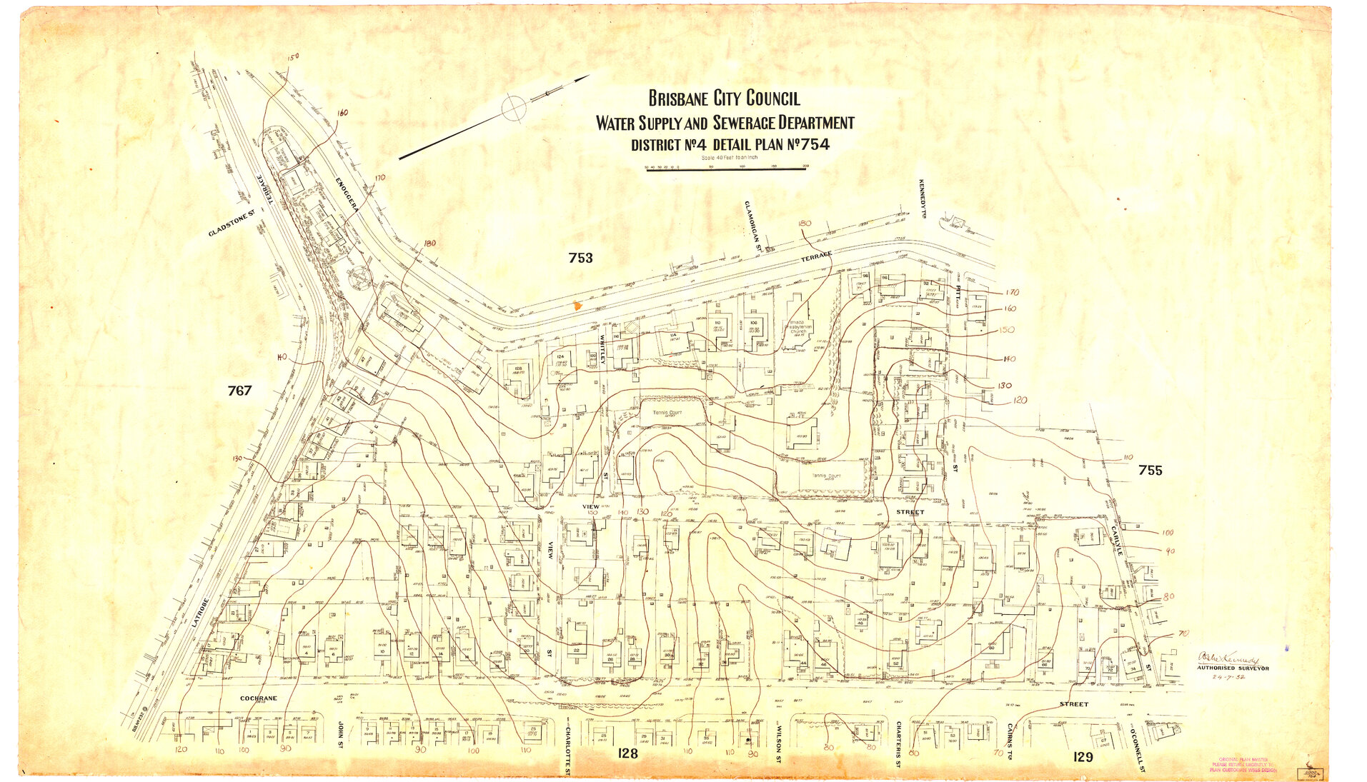 Detail Plan 754