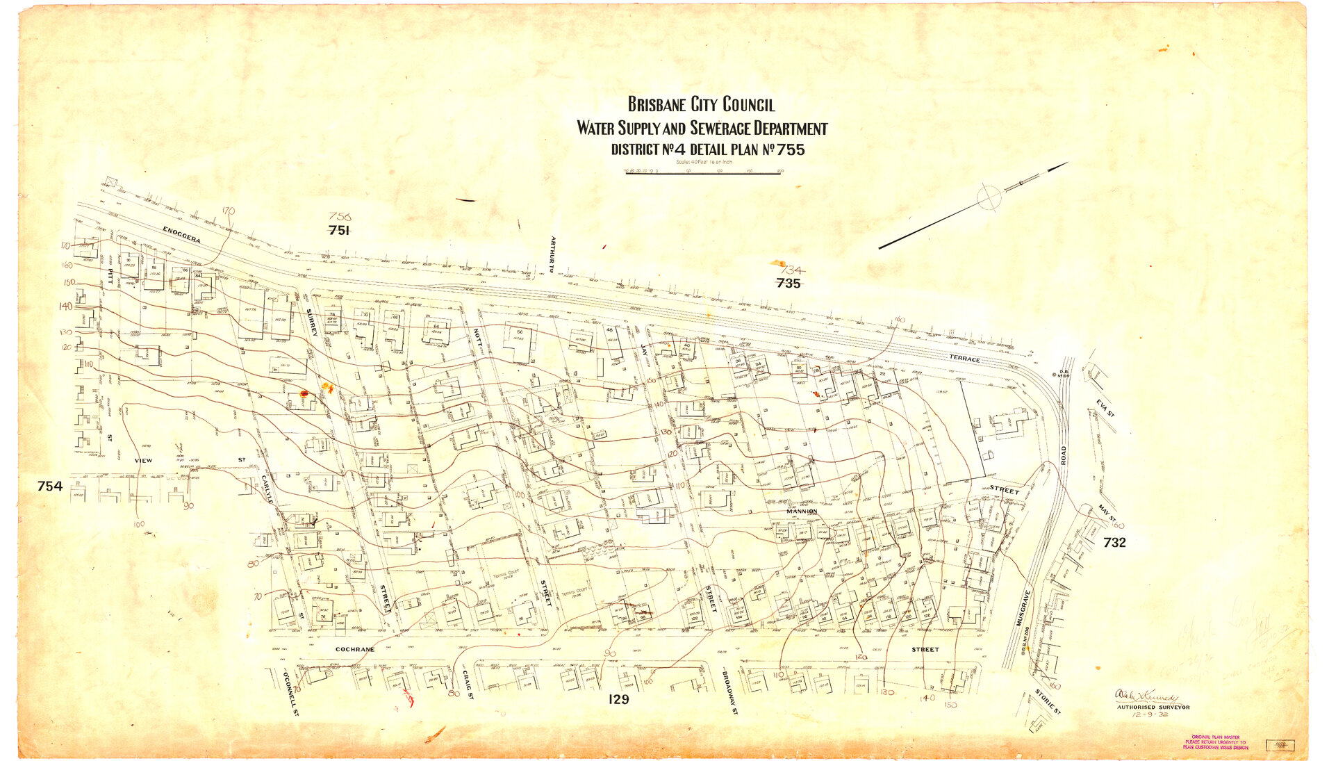Detail Plan 755