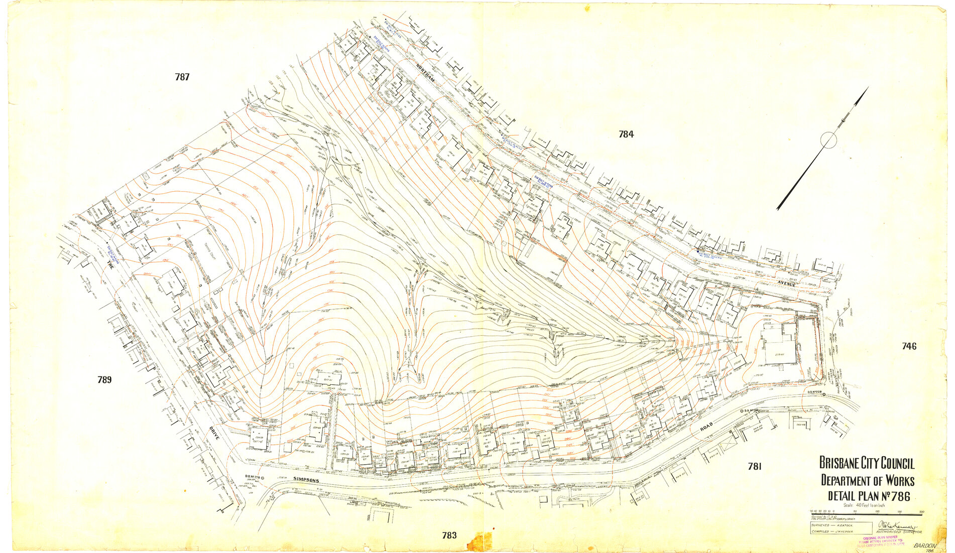 Detail Plan 786