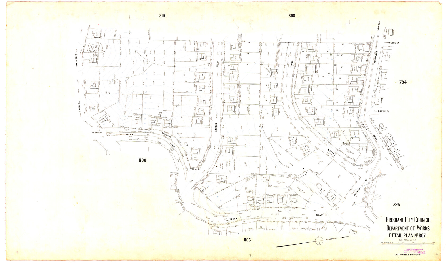 Detail Plan 807