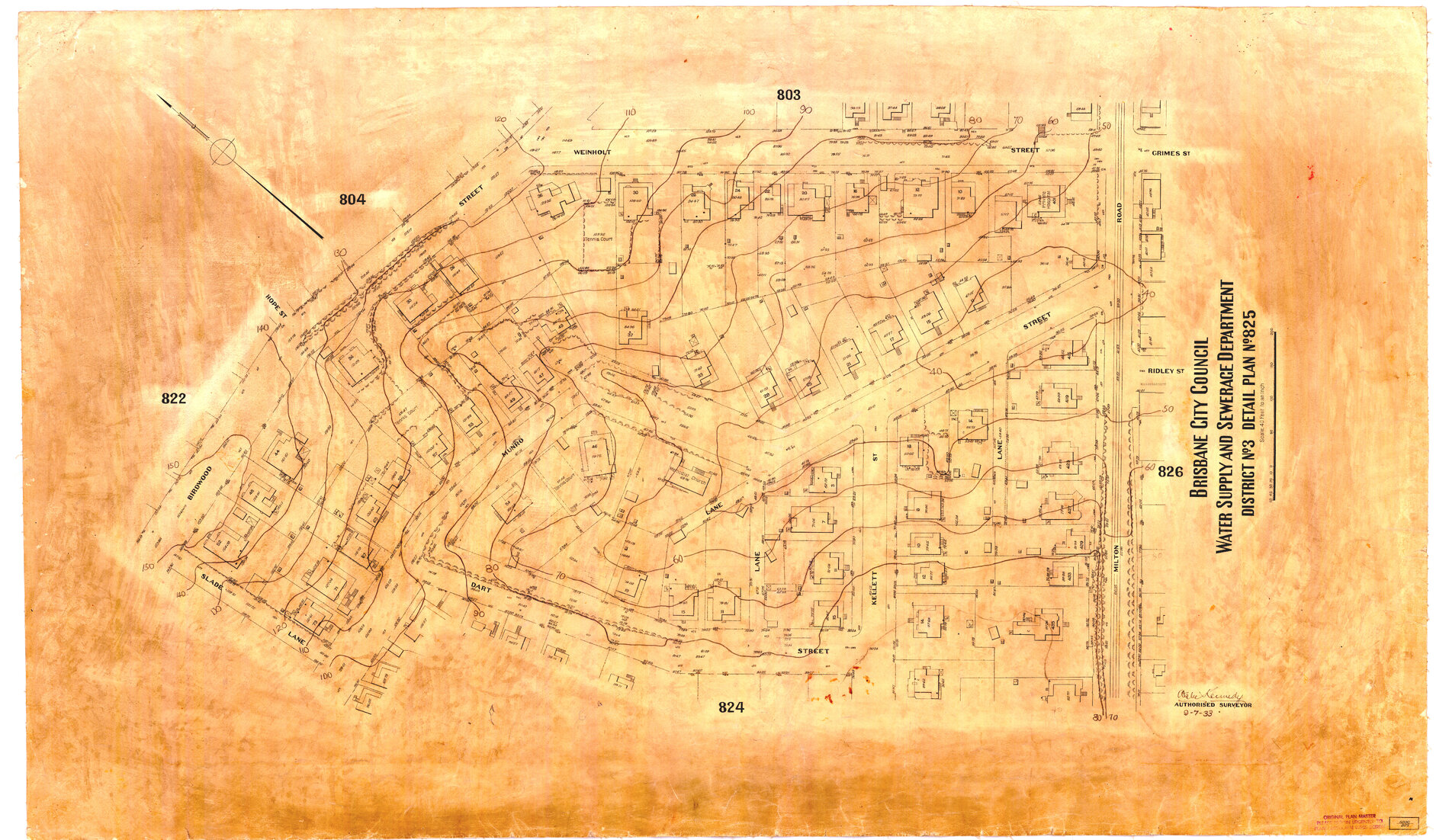 Detail Plan 825