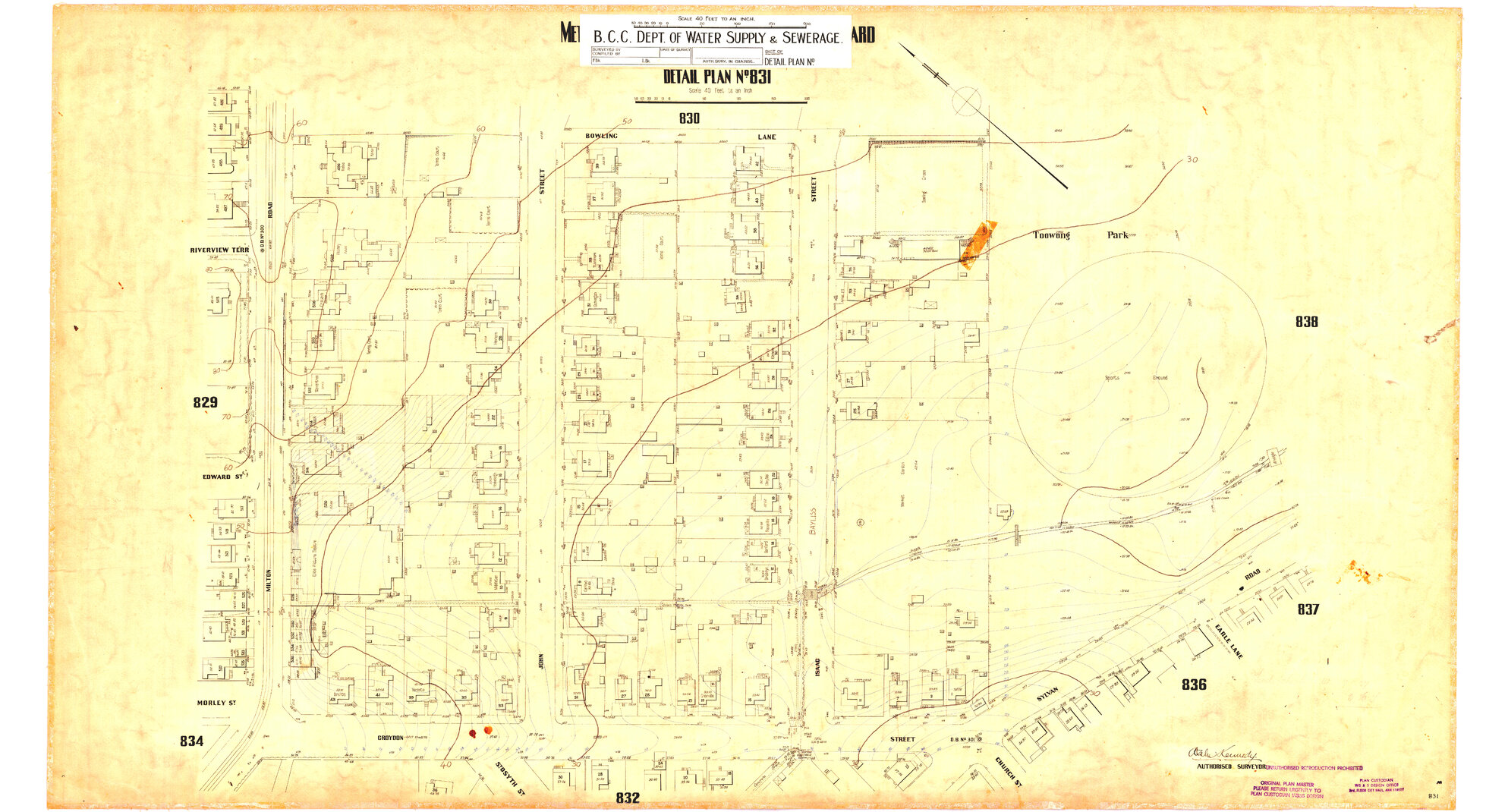Detail Plan 831