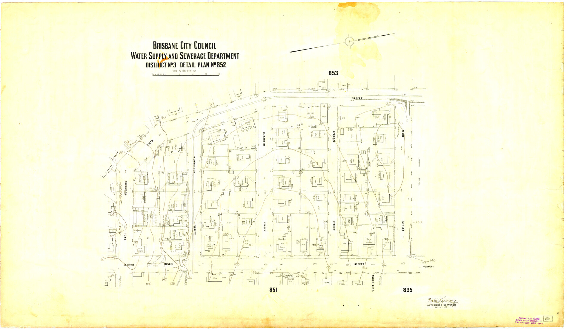 Detail Plan 852