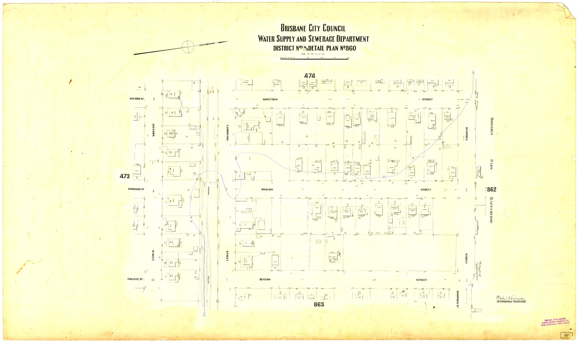 Detail Plan 860