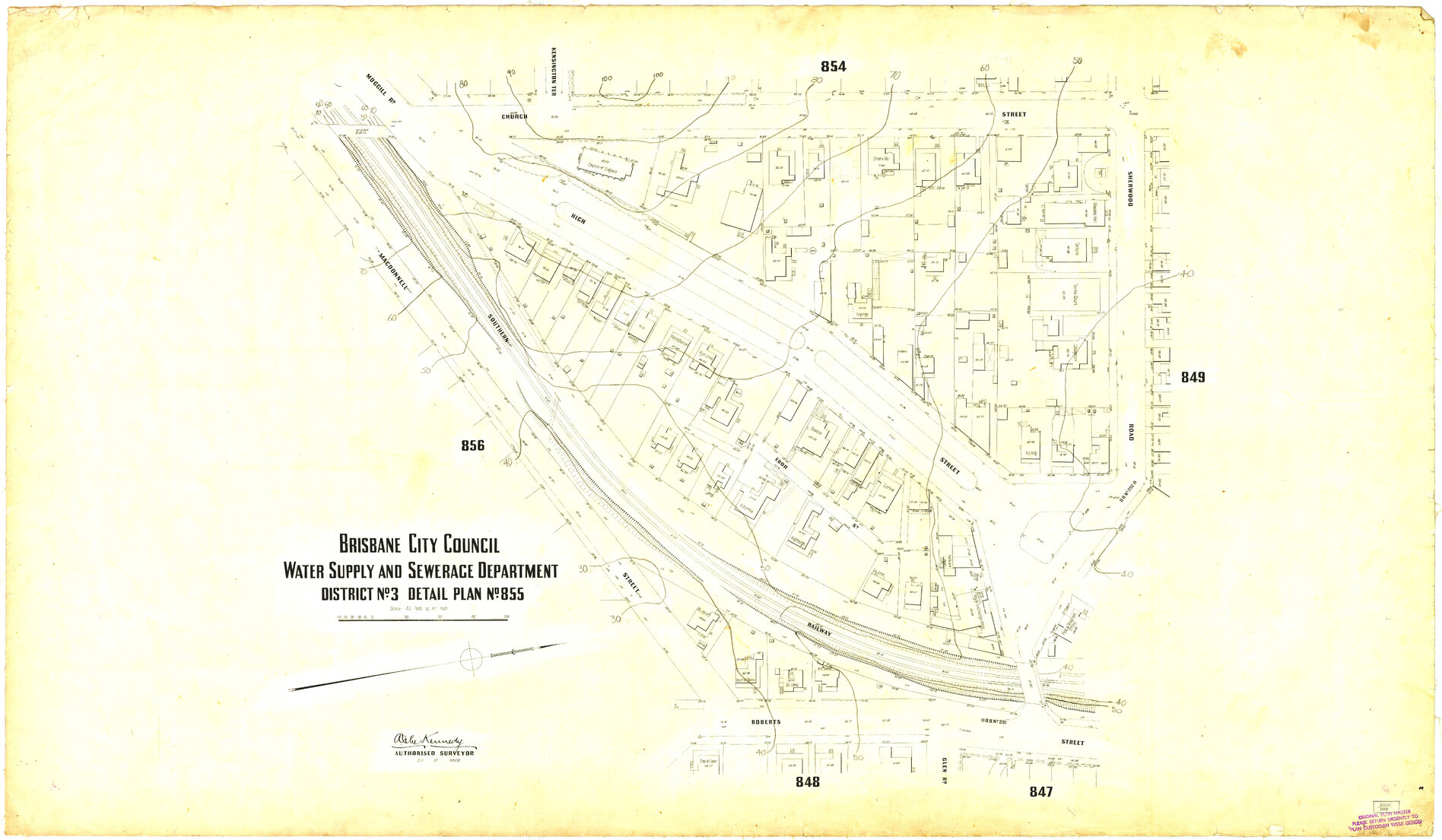 Detail Plan 855