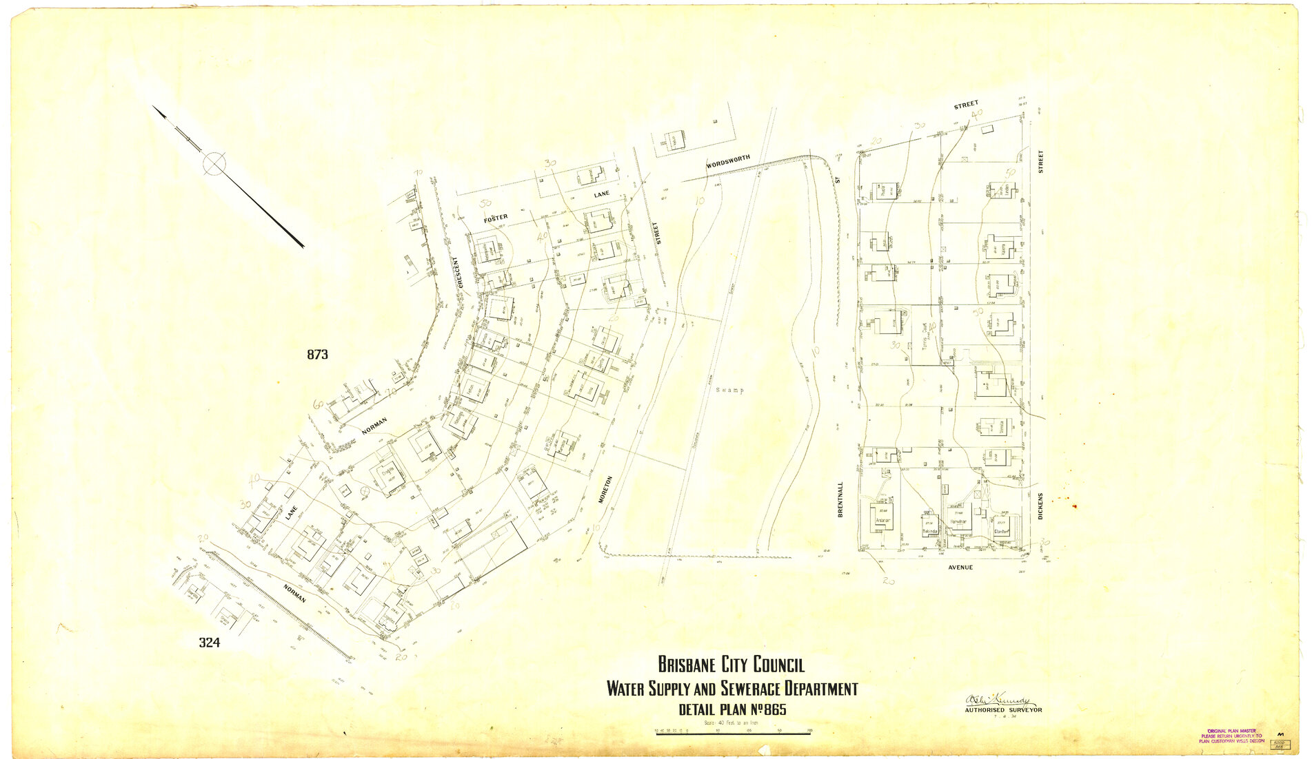 Detail Plan 865