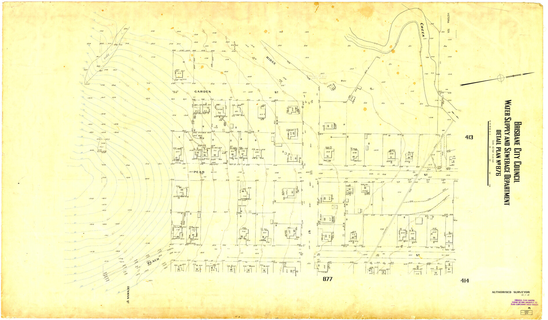 Detail Plan 876