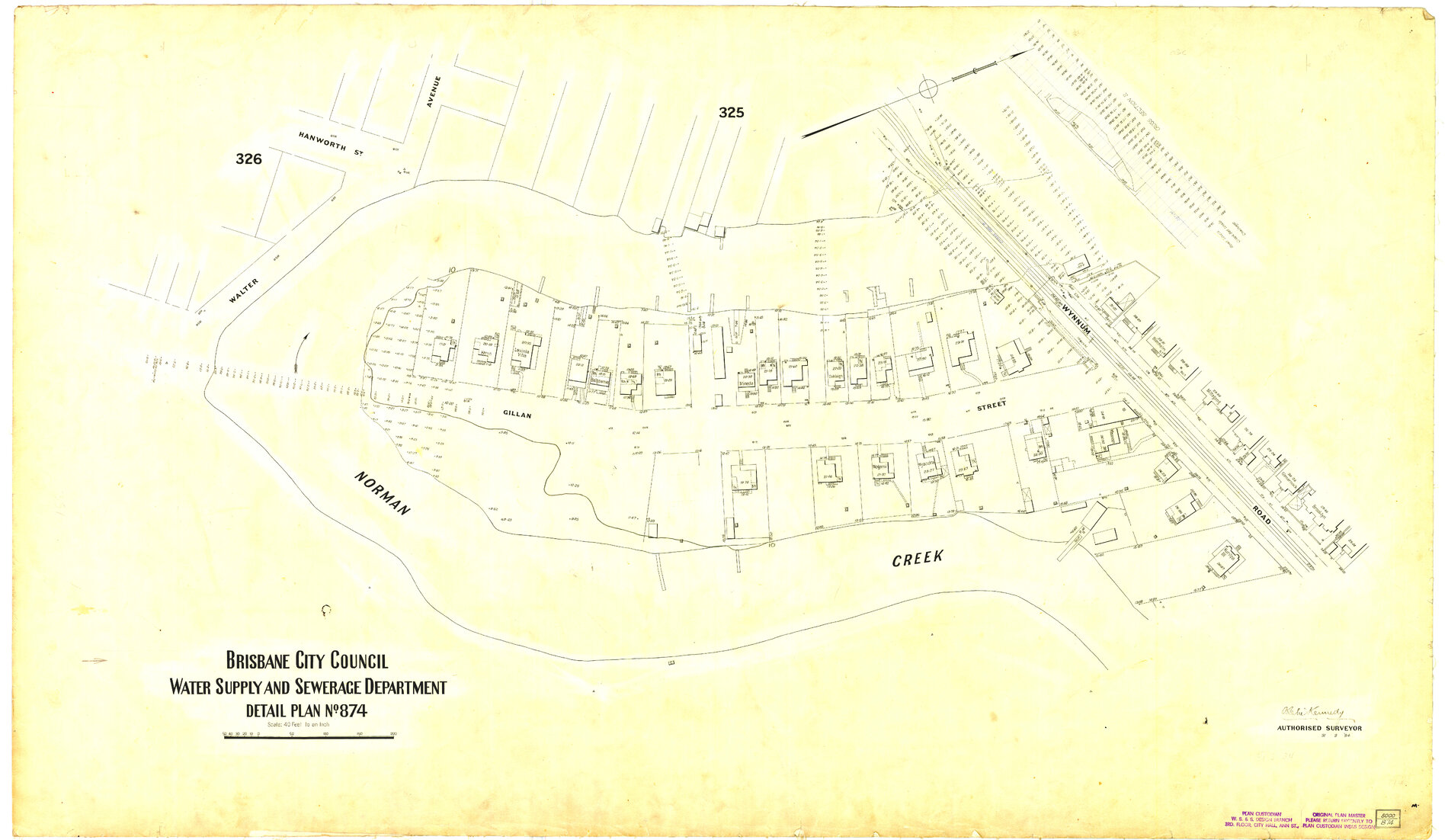 Detail Plan 874