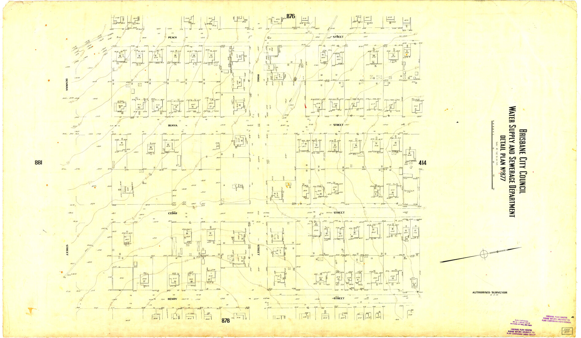 Detail Plan 877