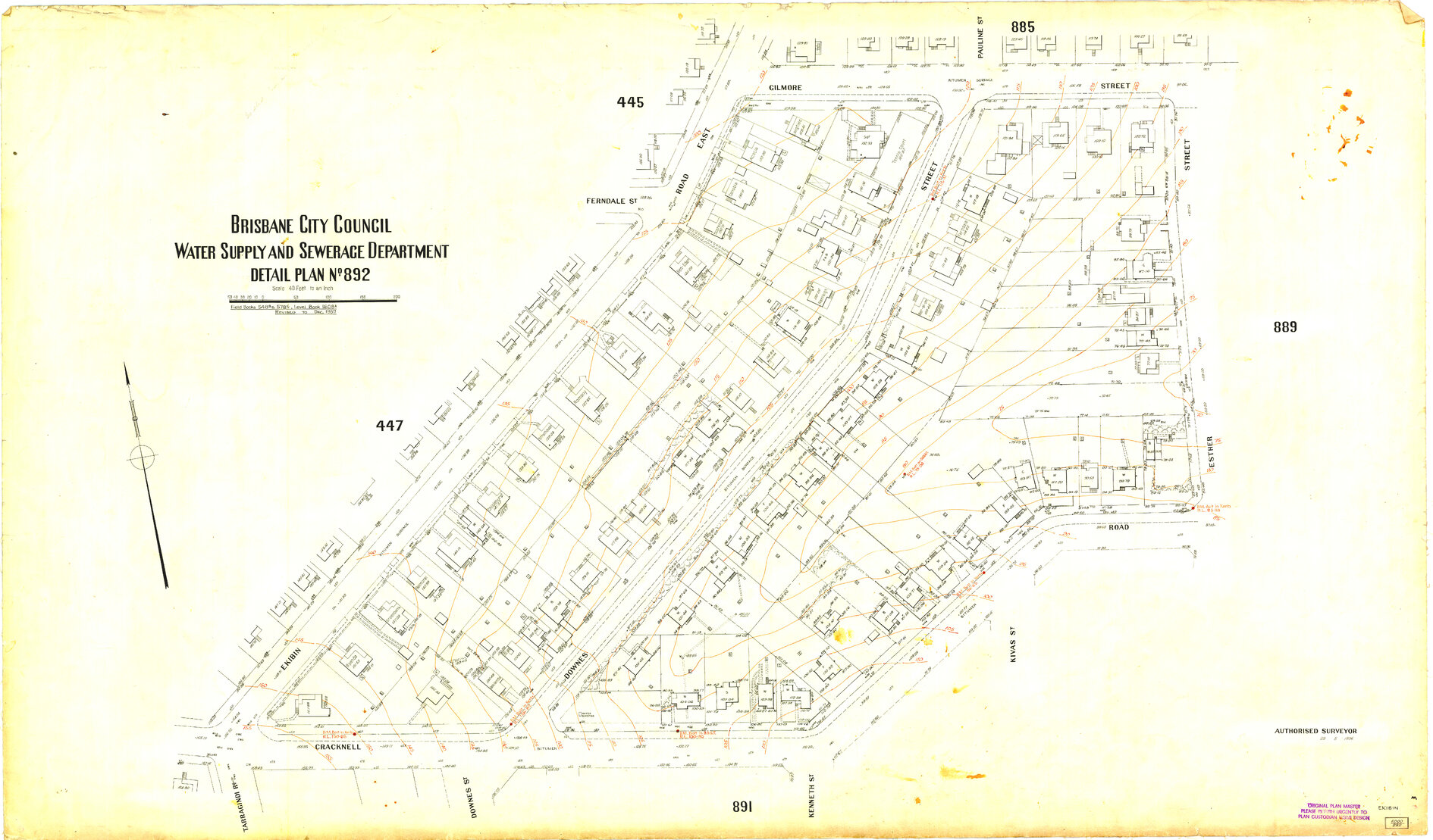 Detail Plan 892