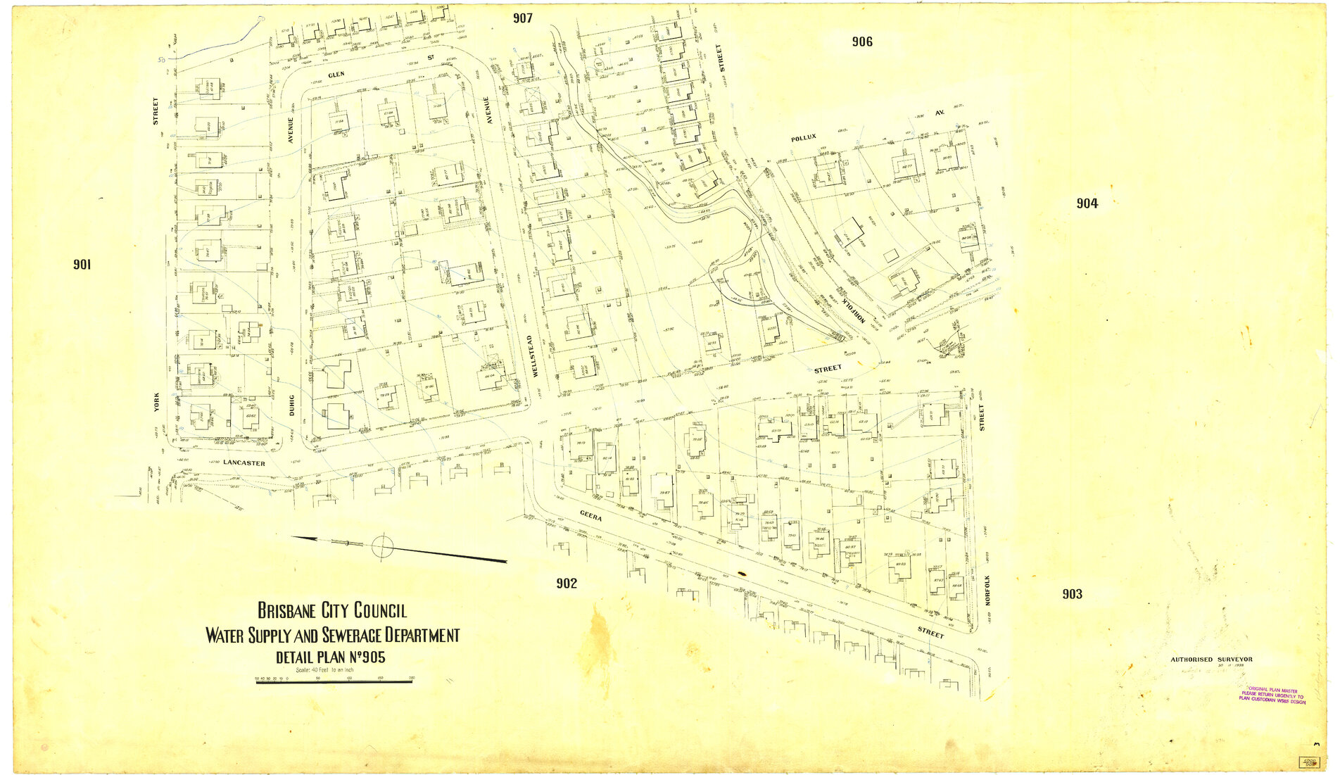 Detail Plan 905
