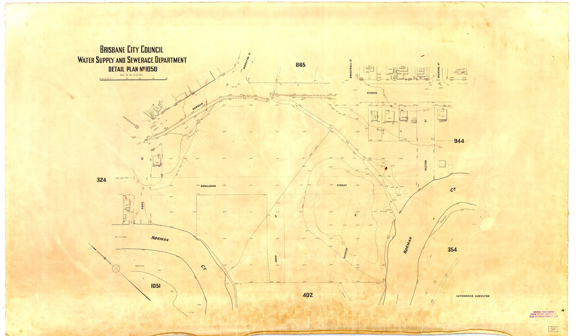 Detail Plan 1050