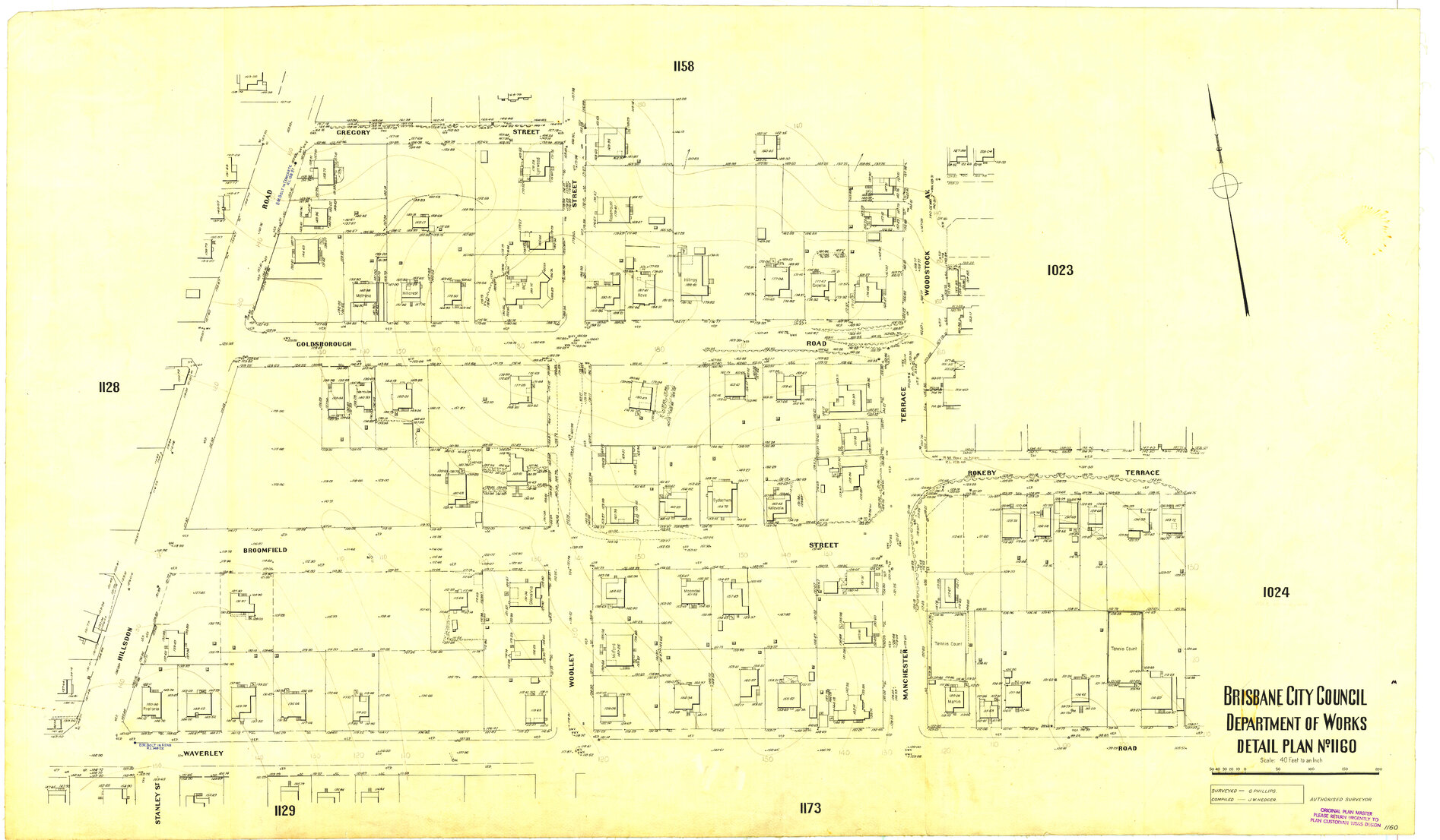 Detail Plan 1160