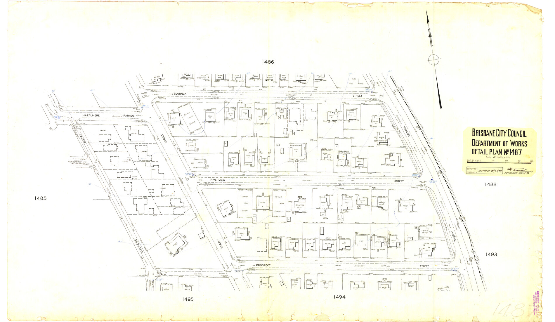 Detail Plan 1487