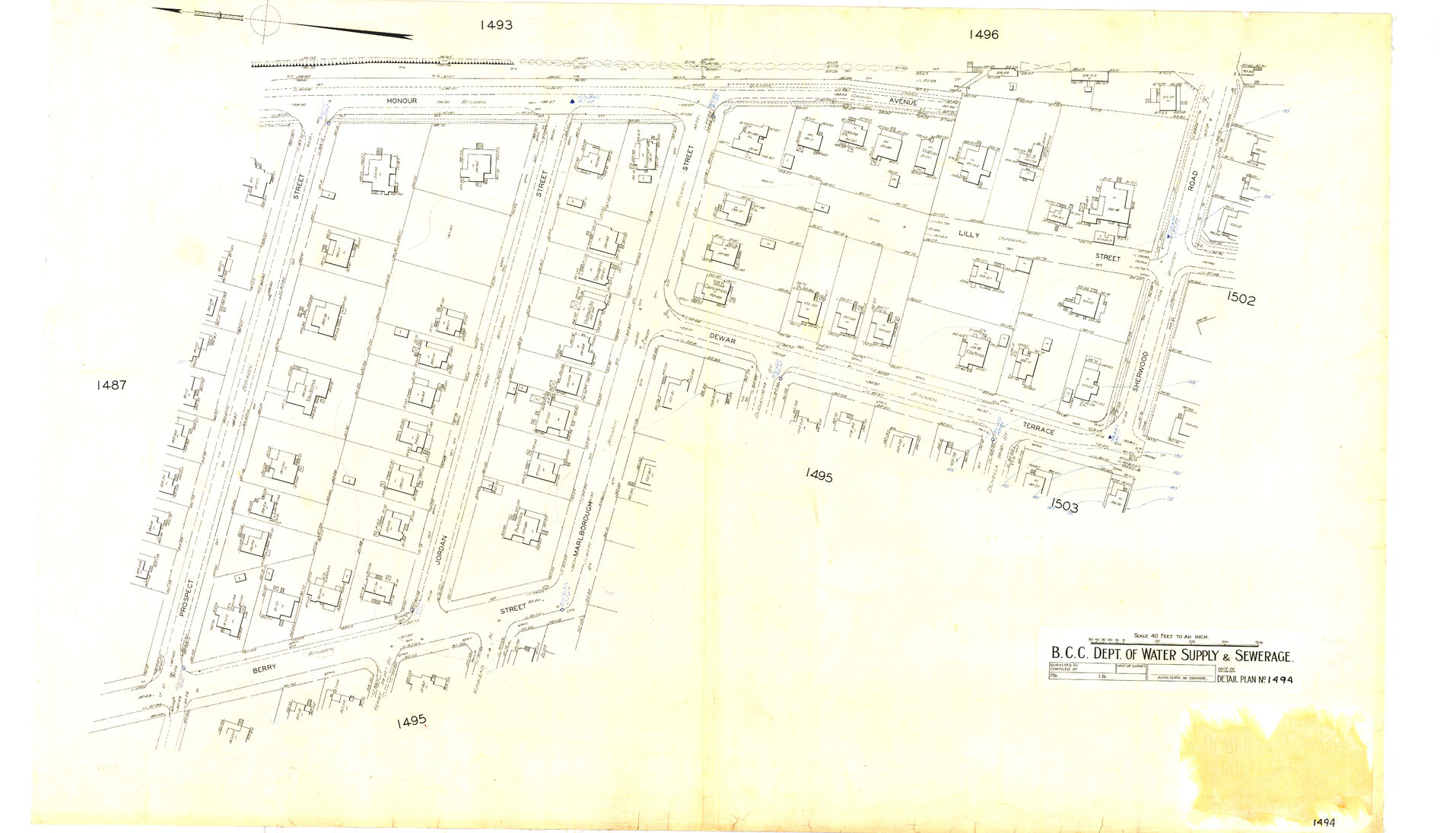 Detail Plan 1494