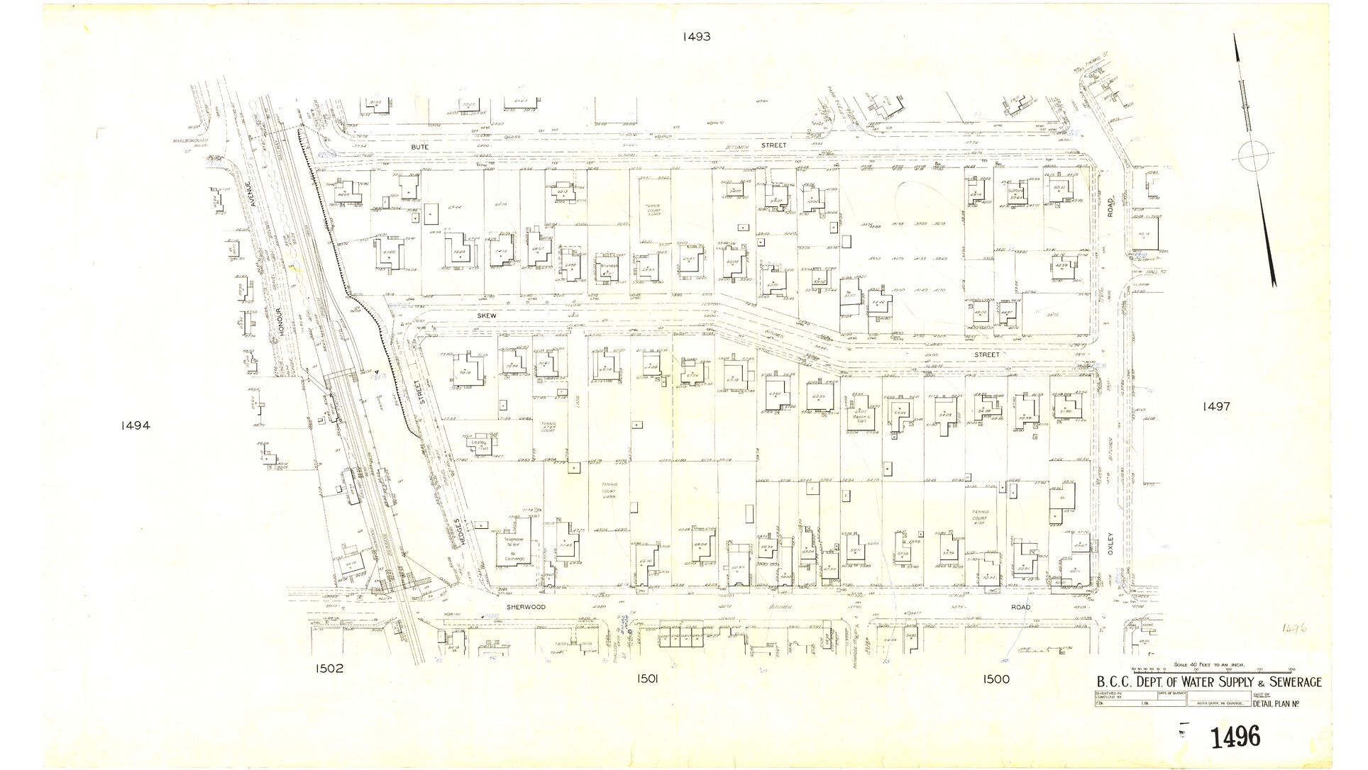 Detail Plan 1496