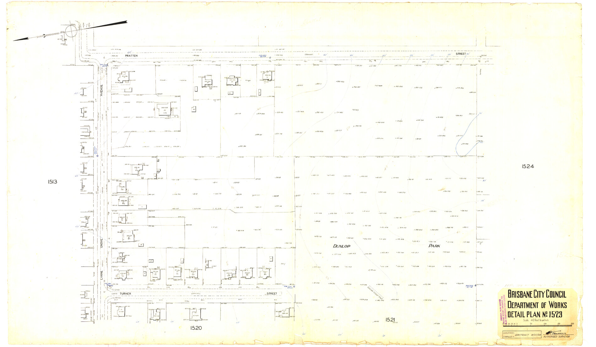 Detail Plan 1523