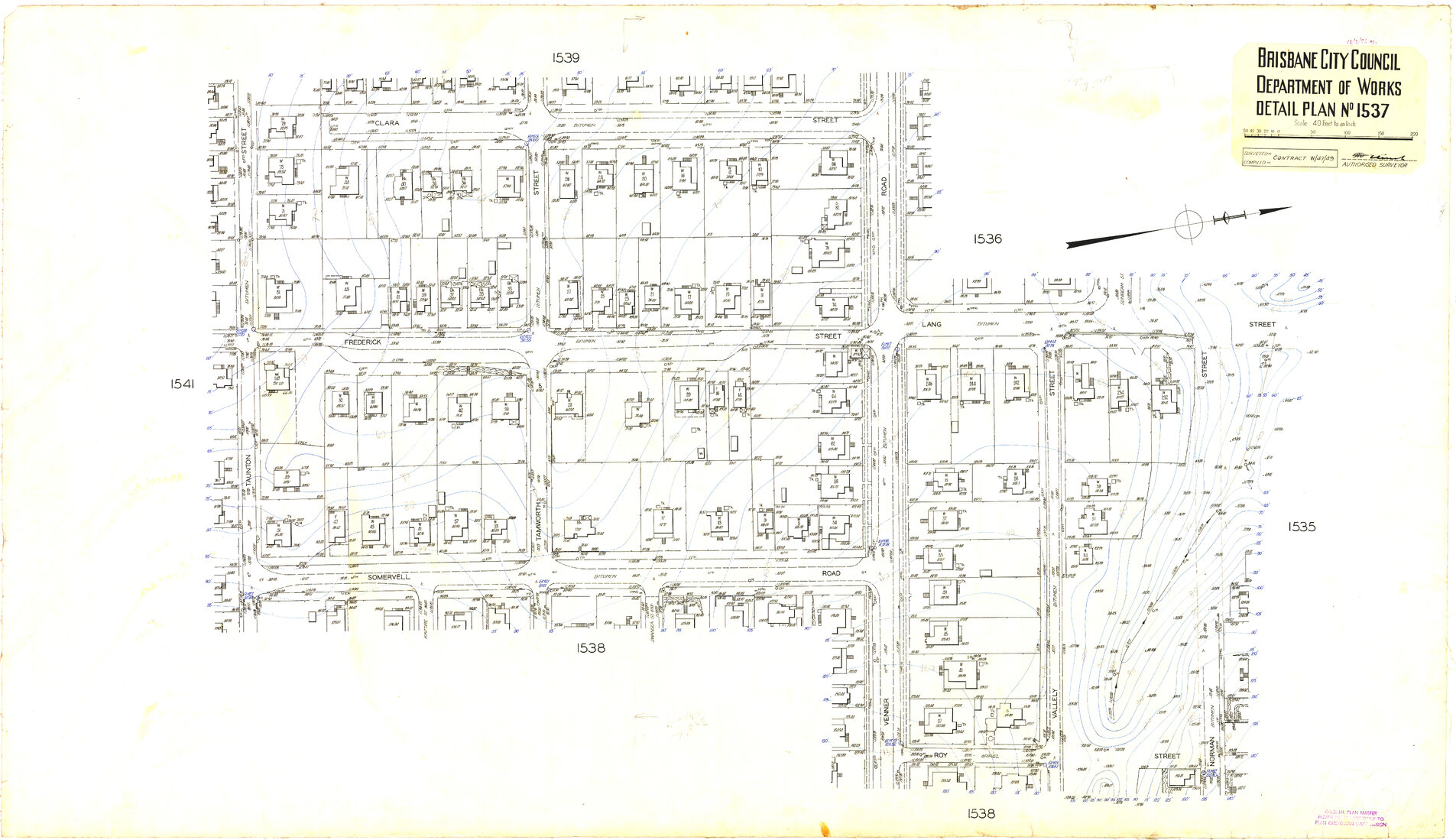 Detail Plan 1537