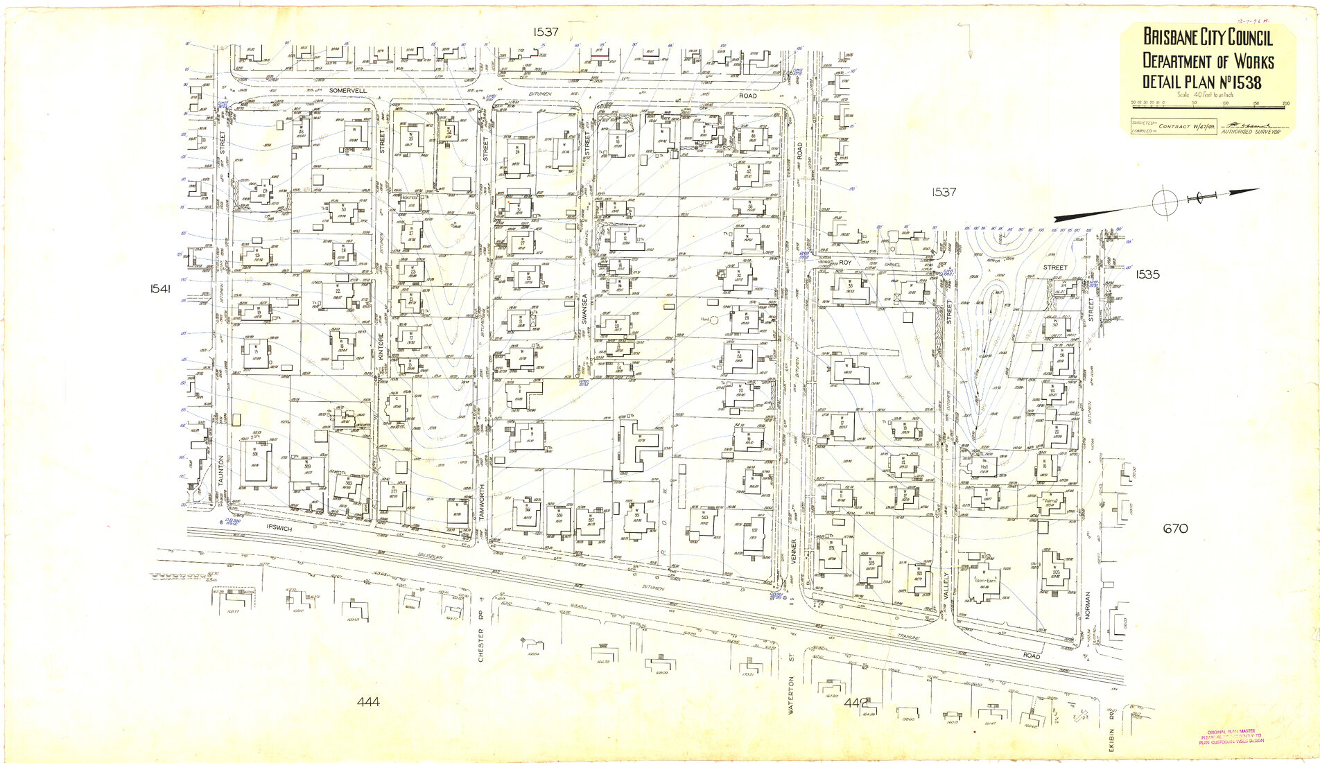 Detail Plan 1538