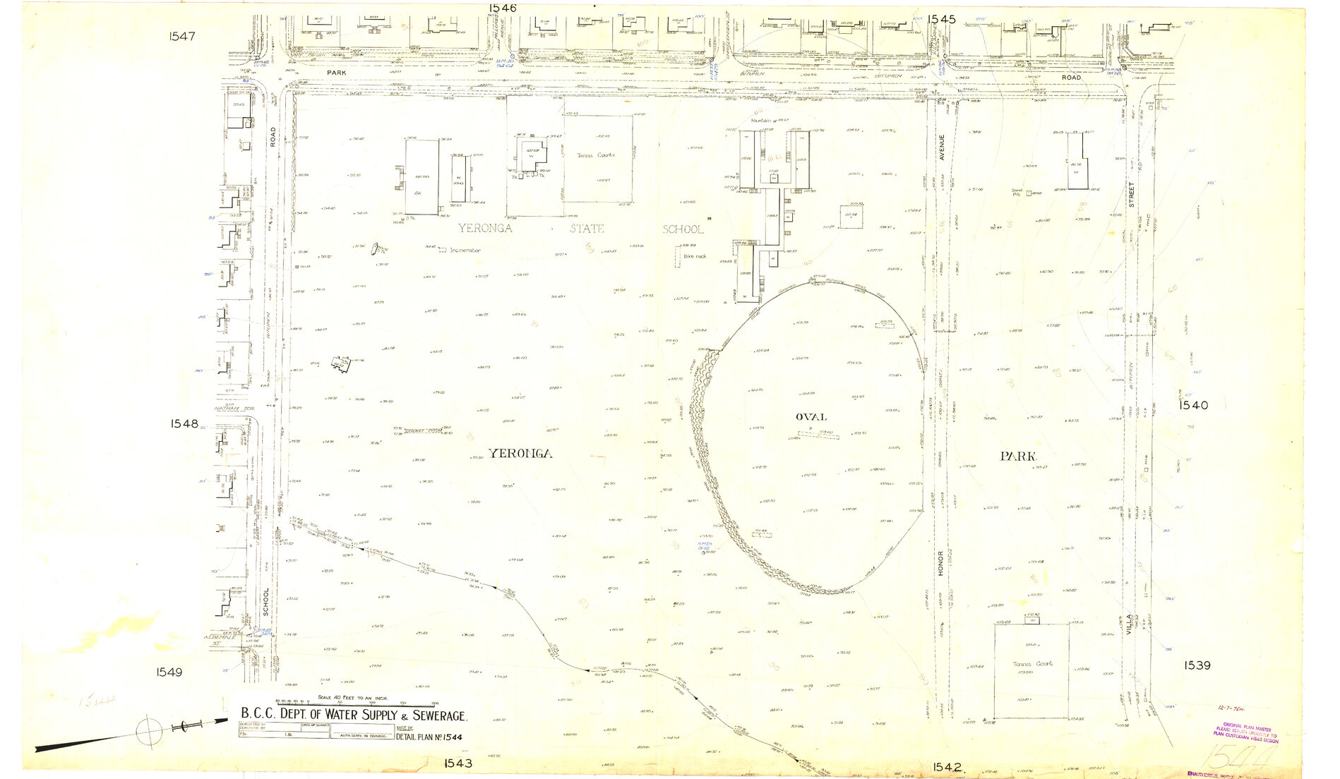 Detail Plan 1544