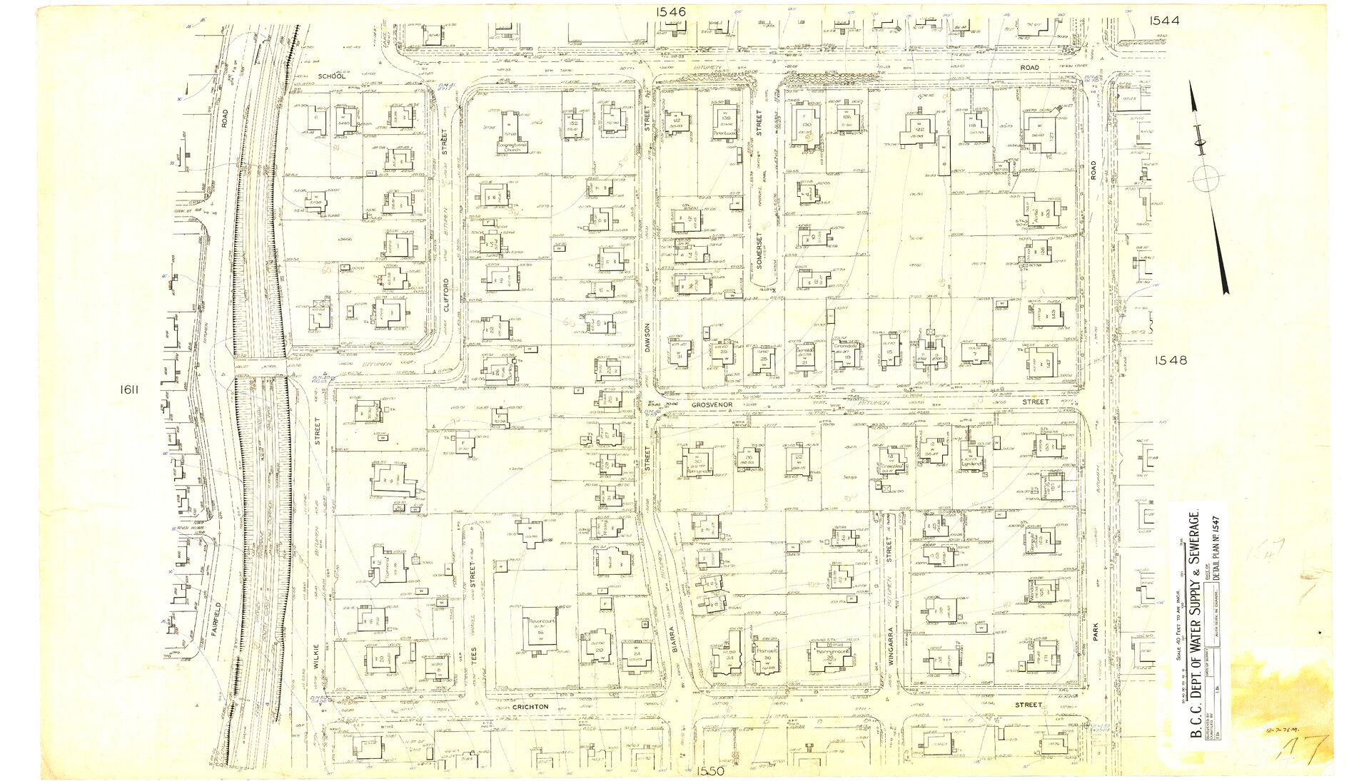 Detail Plan 1547