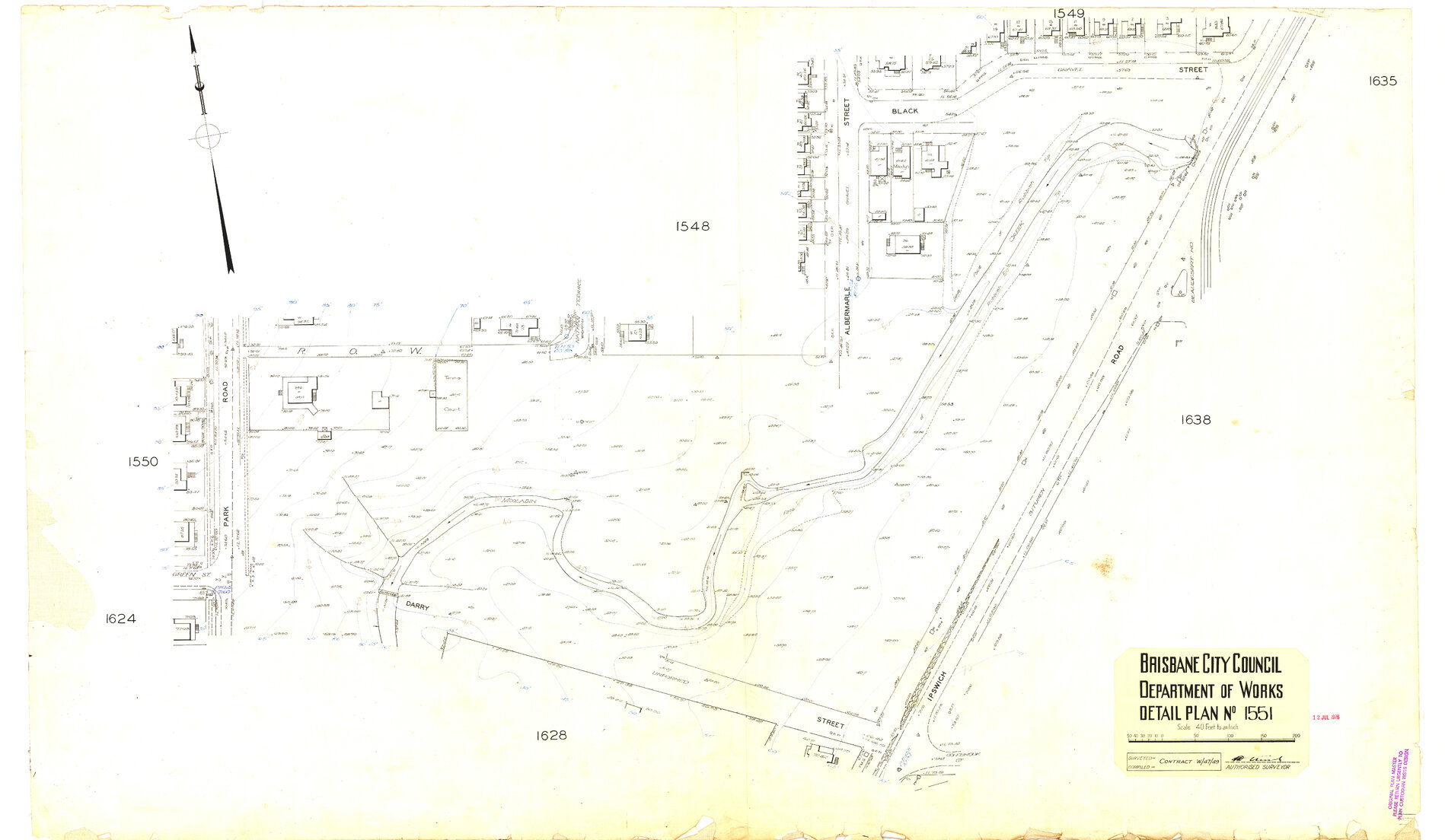 Detail Plan 1551